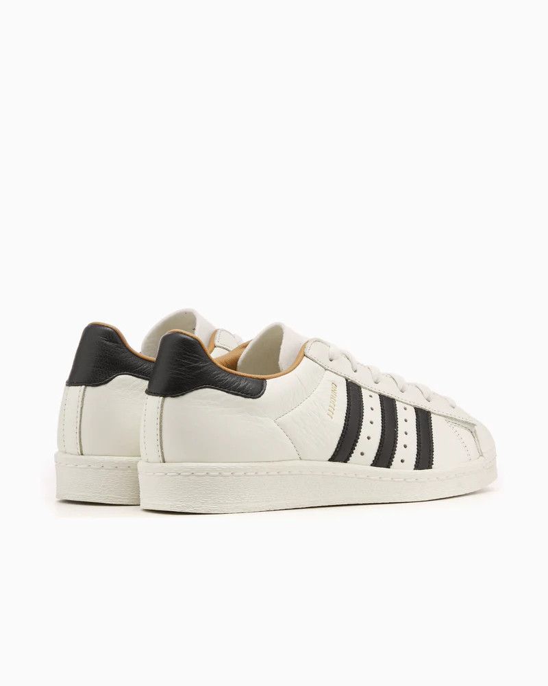 Adidas × JJJJound o1mle0426 Superstar 82 Low-Top Sneakers in Off-White/Black Size US 9 / EU 42 - 6 Thumbnail