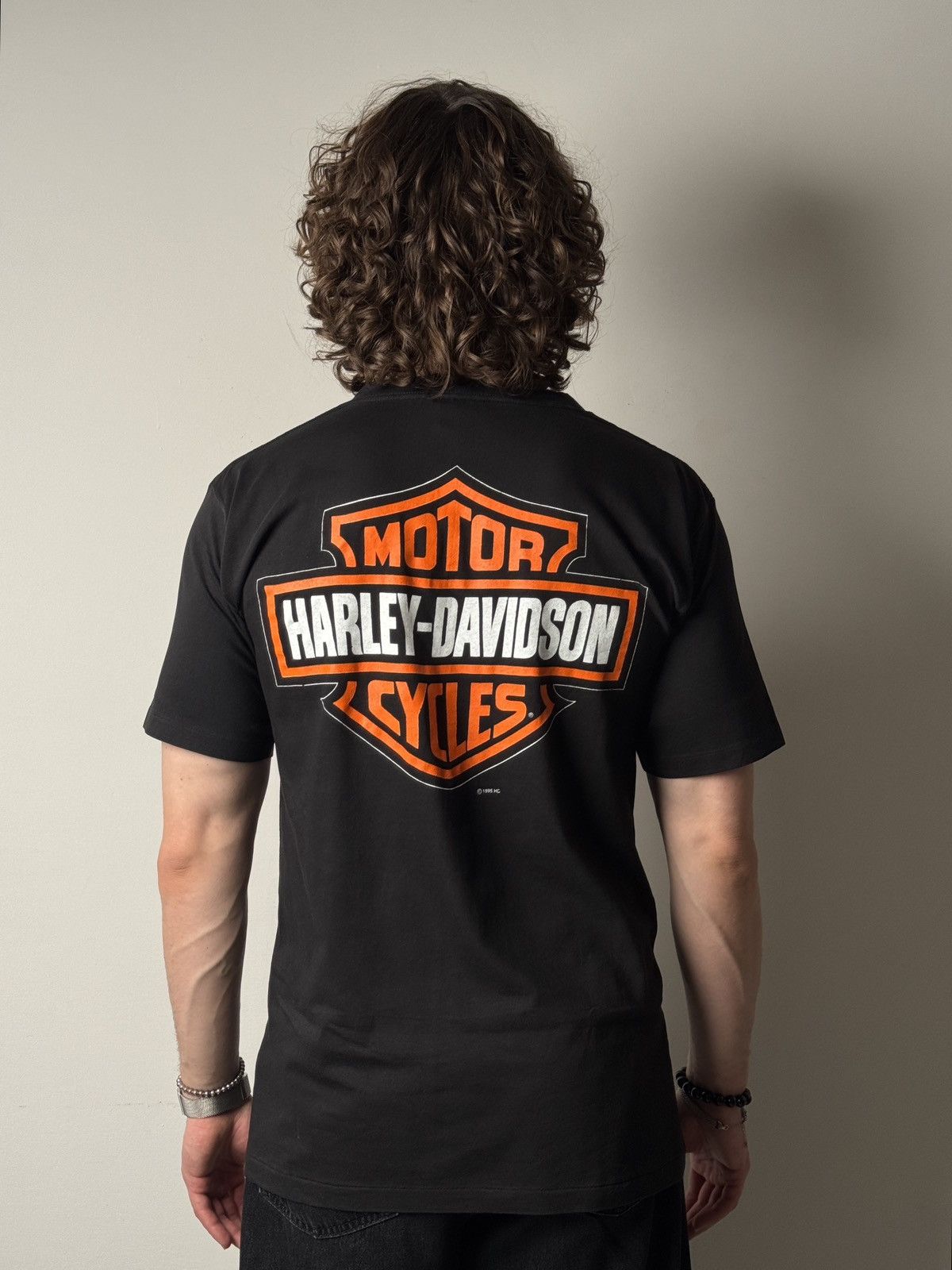 Harley Davidson Vintage 1995 Harley-Davidson “Harley Country” T-Shirt Size US M / EU 48-50 / 2 - 15 Thumbnail