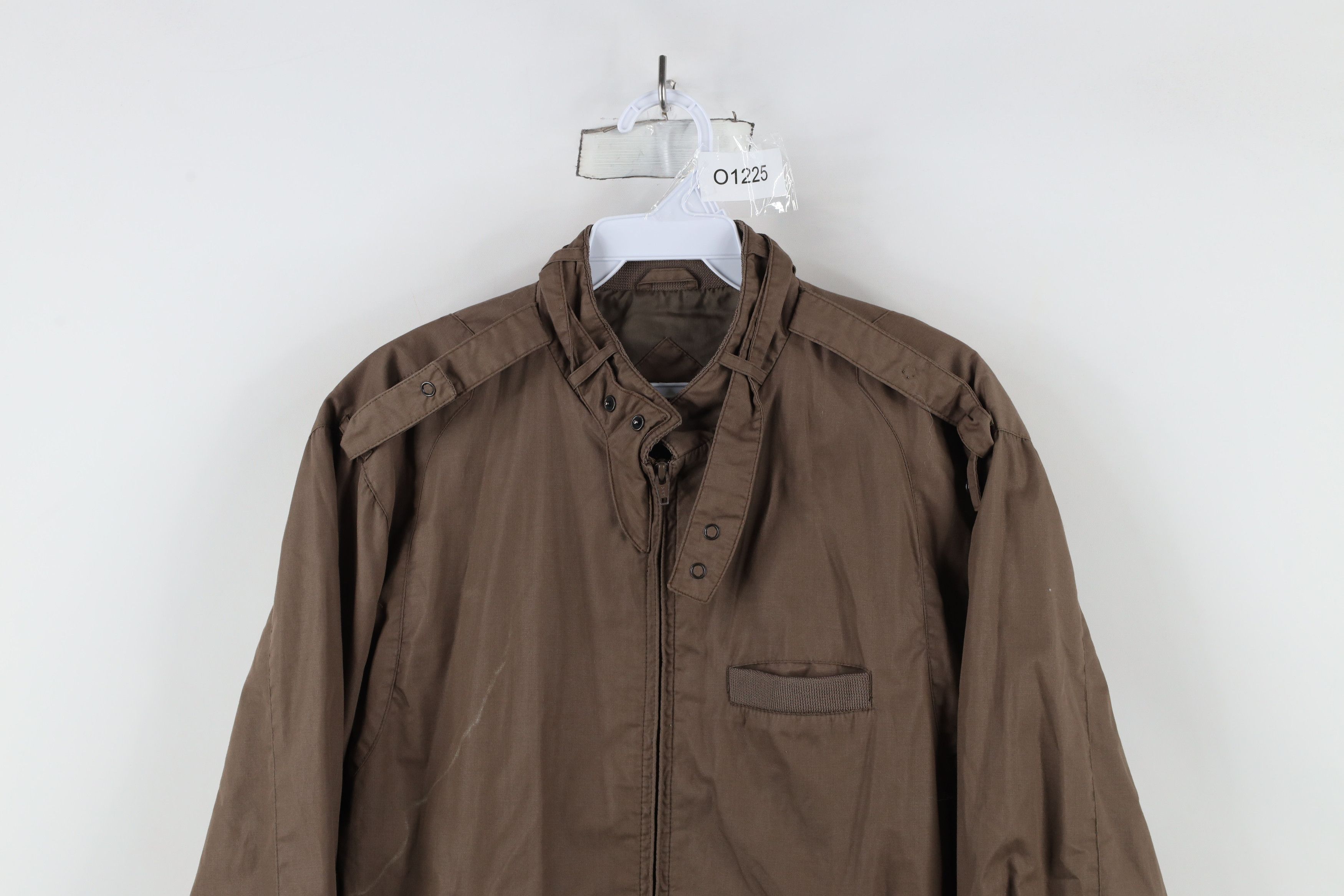 Vintage Vintage 80s 90s Streetwear Full Zip Cafe Racer Bomber Jacket Size US M / EU 48-50 / 2 - 2 Thumbnail
