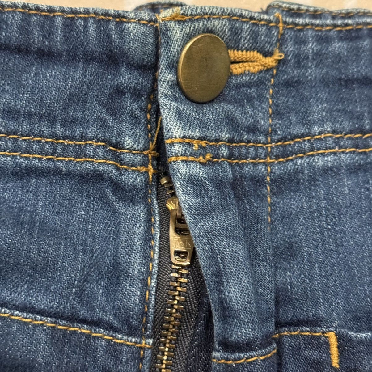 Designer × Issey Miyake × Japanese Brand Plantation 3q Jeans Size 29" - 4 Thumbnail