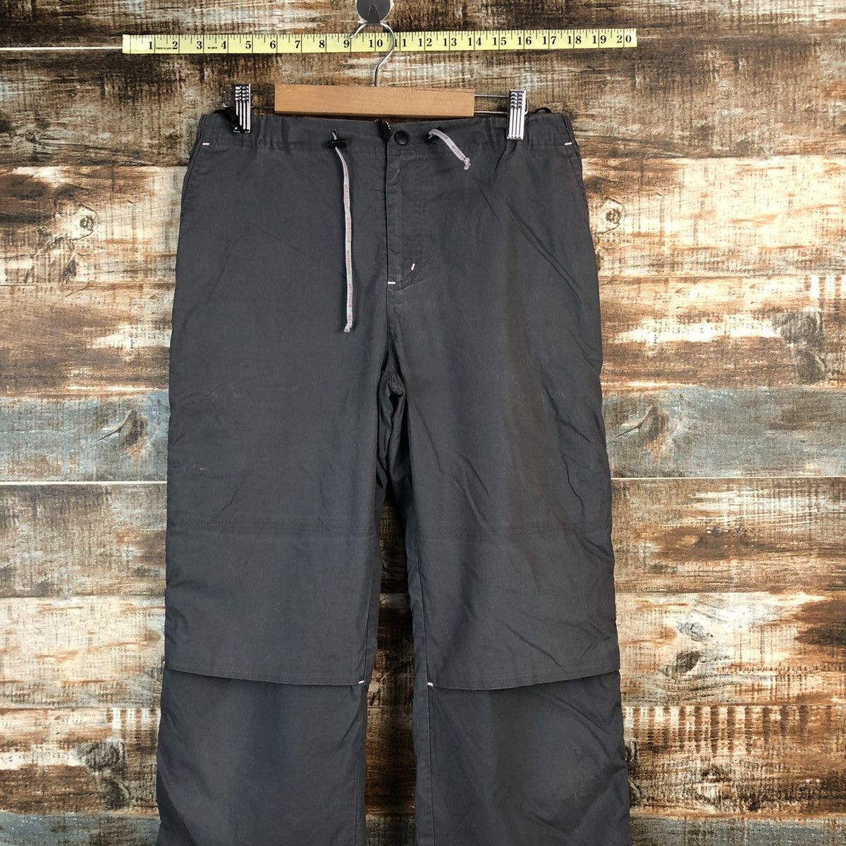 Japanese Brand Eclosion Grey Casual hiking Pants #A2377 Size 26" / US 2 / IT 38 - 2 Thumbnail