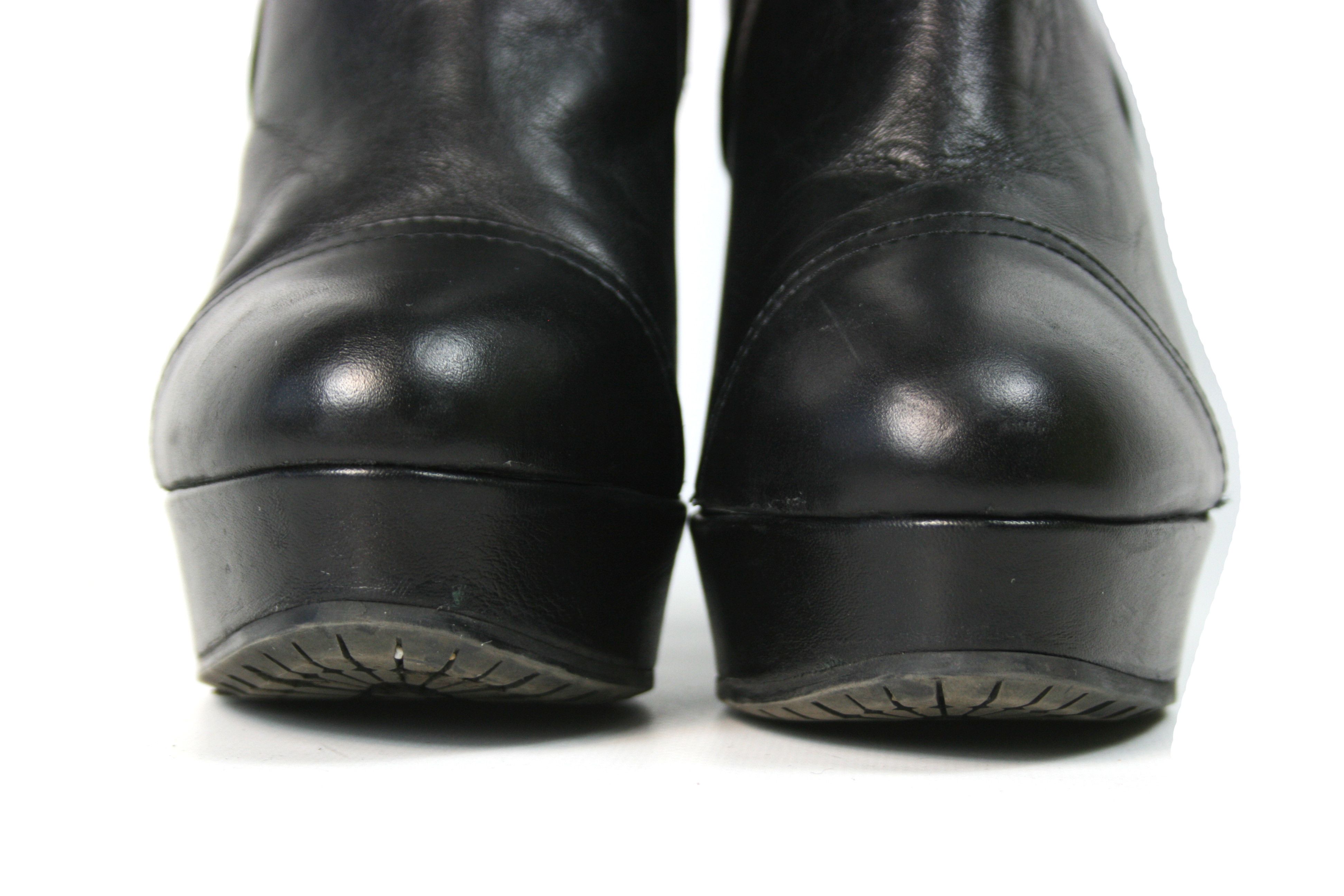 John Galliano G Logo Y2K Platform Boots Size US 8.5 / IT 38.5 - 4 Thumbnail