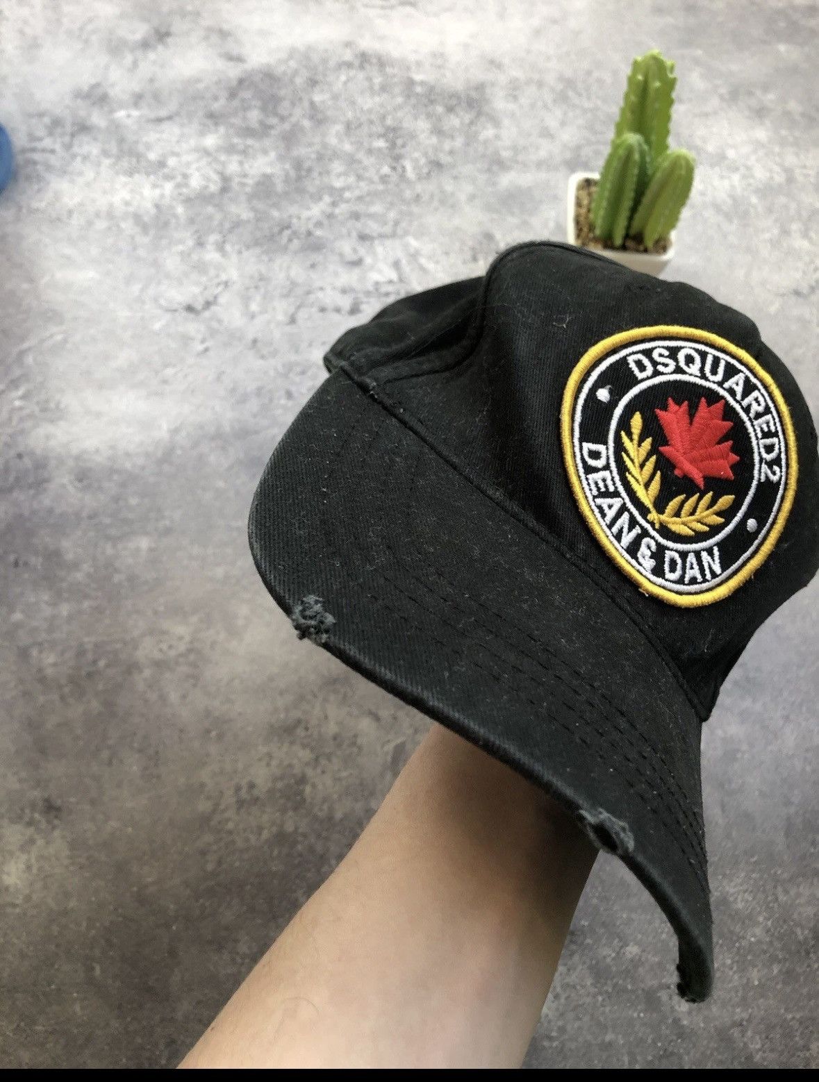 Dsquared2 DSQUARED2 Vintage Dean Dan Canada Cap Streetwear Hype Rare Size ONE SIZE - 4 Thumbnail