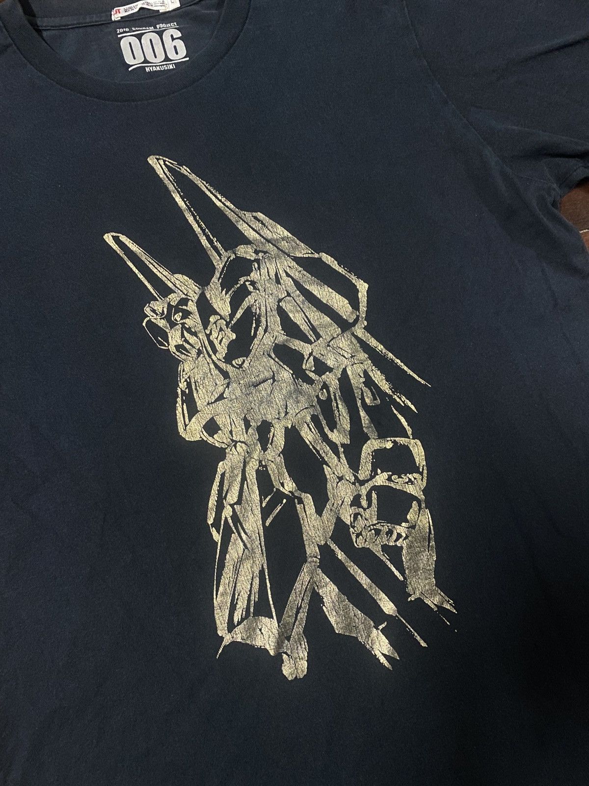 Anime Y2k 2010 Gundam Project 006 Hyakusiki Size US L / EU 52-54 / 3 - 4 Thumbnail