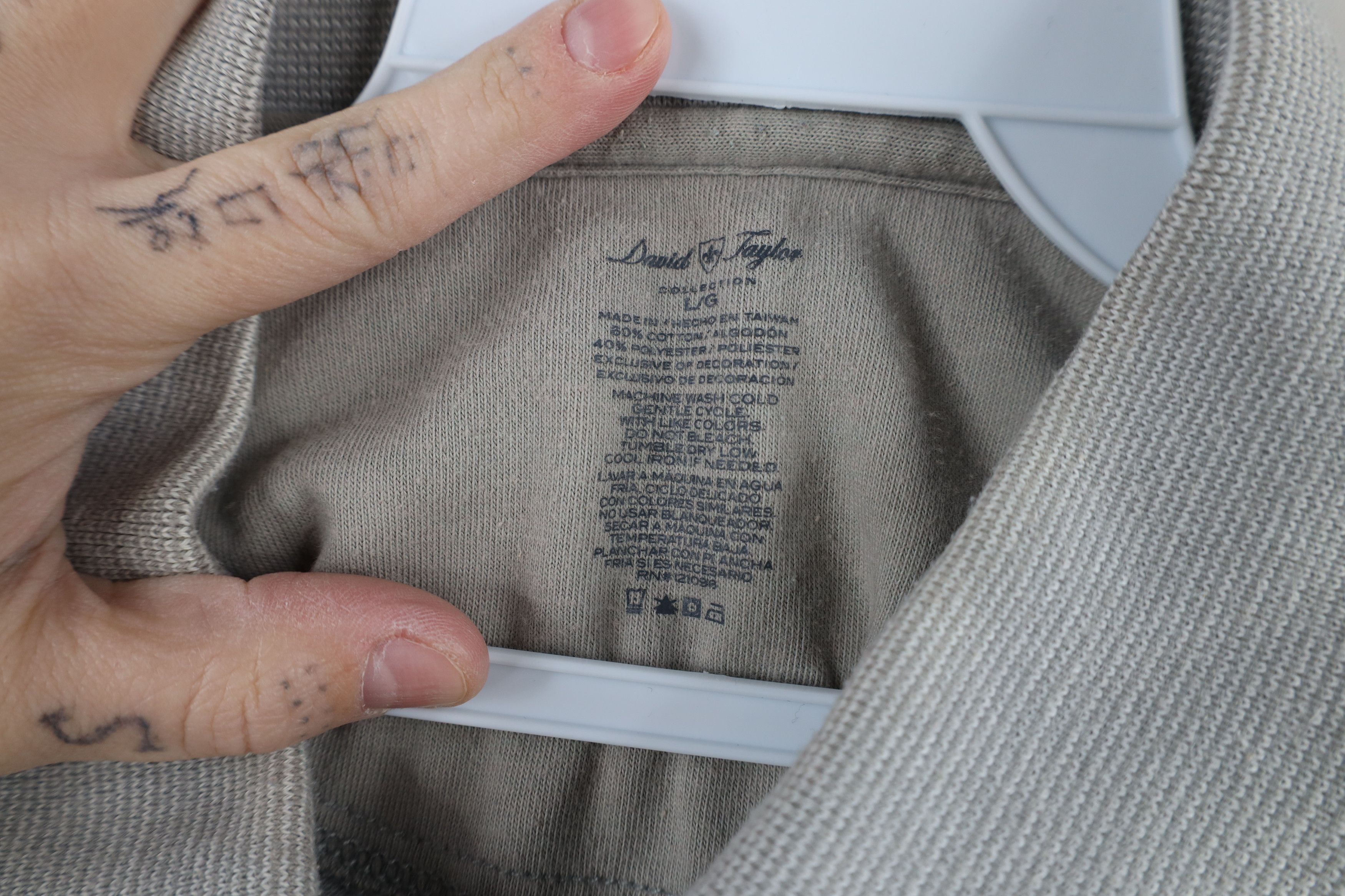 Vintage Vintage 90s Streetwear Knit Pullover Polo Shirt Mob Size US L / EU 52-54 / 3 - 9 Thumbnail