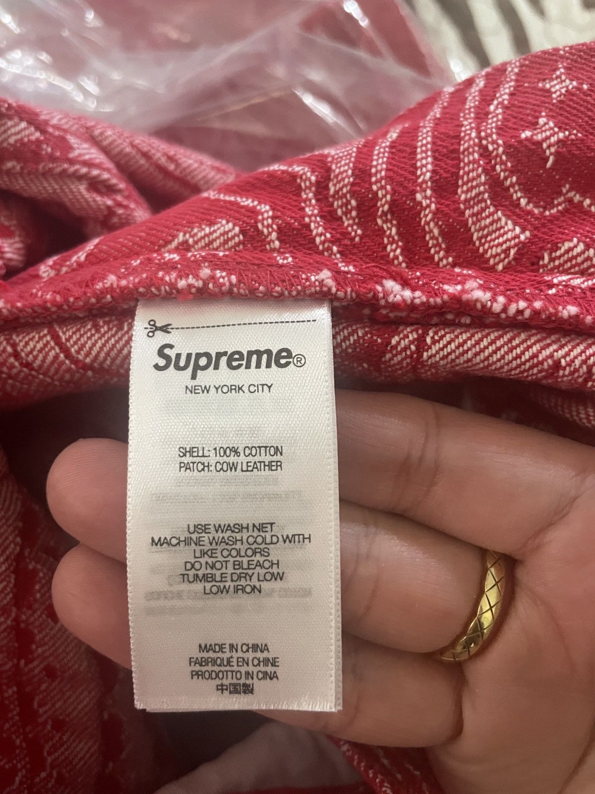 Supreme Bandana jacquard baggy jeans size 30 Size US 30 / EU 46 - 4 Thumbnail