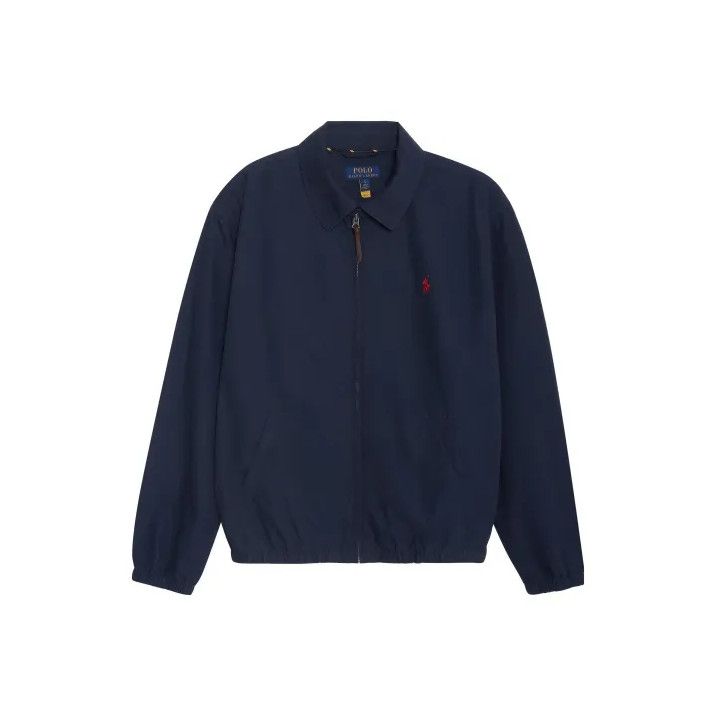 Polo Ralph Lauren Polo Ralph Lauren Men's Solid Lapel Zip Jacket Size US XL / EU 56 / 4 - 1 Thumbnail
