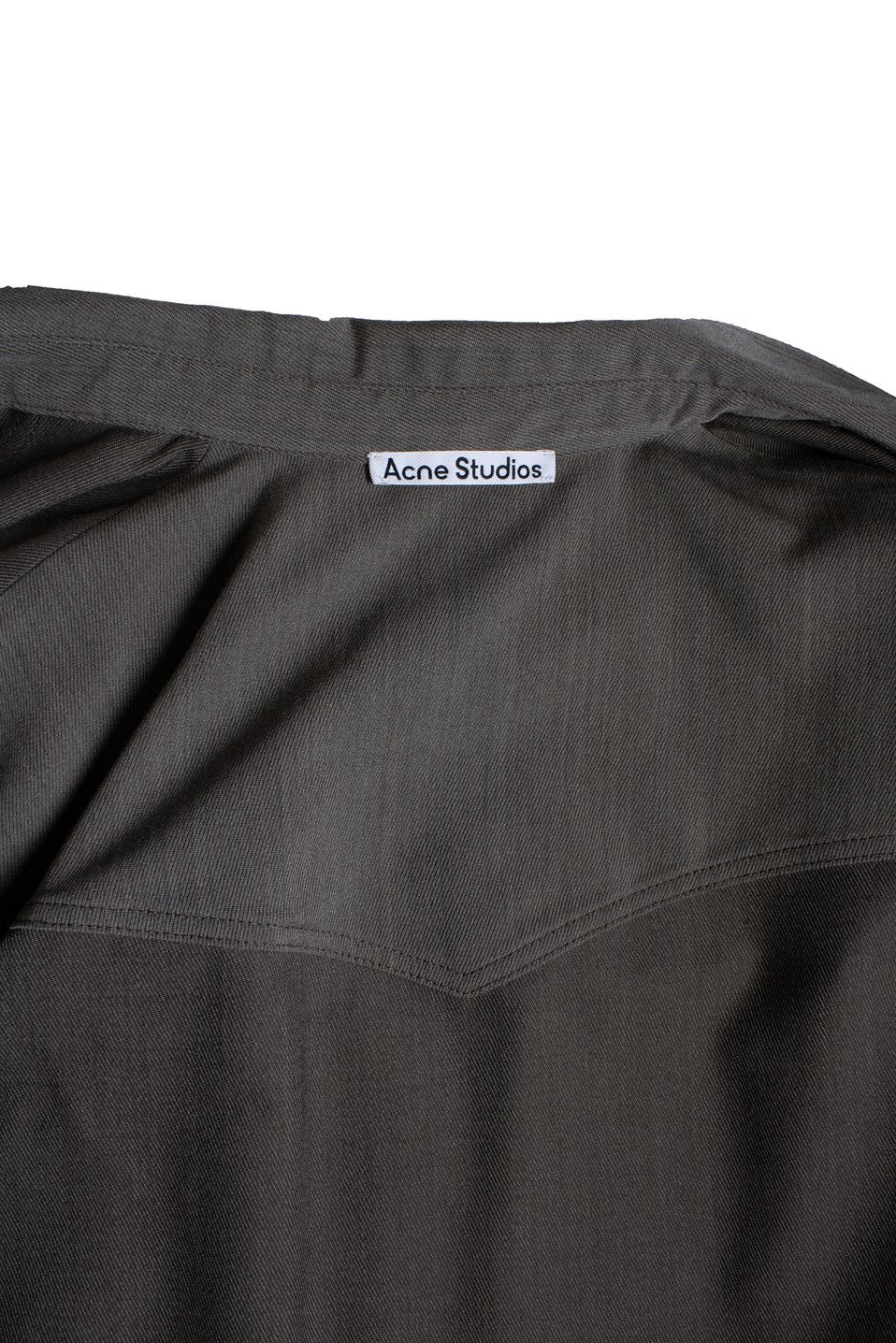 Acne Studios Acne studios, Brown and grey overshirt Size S / US 4 / IT 40 - 6 Thumbnail