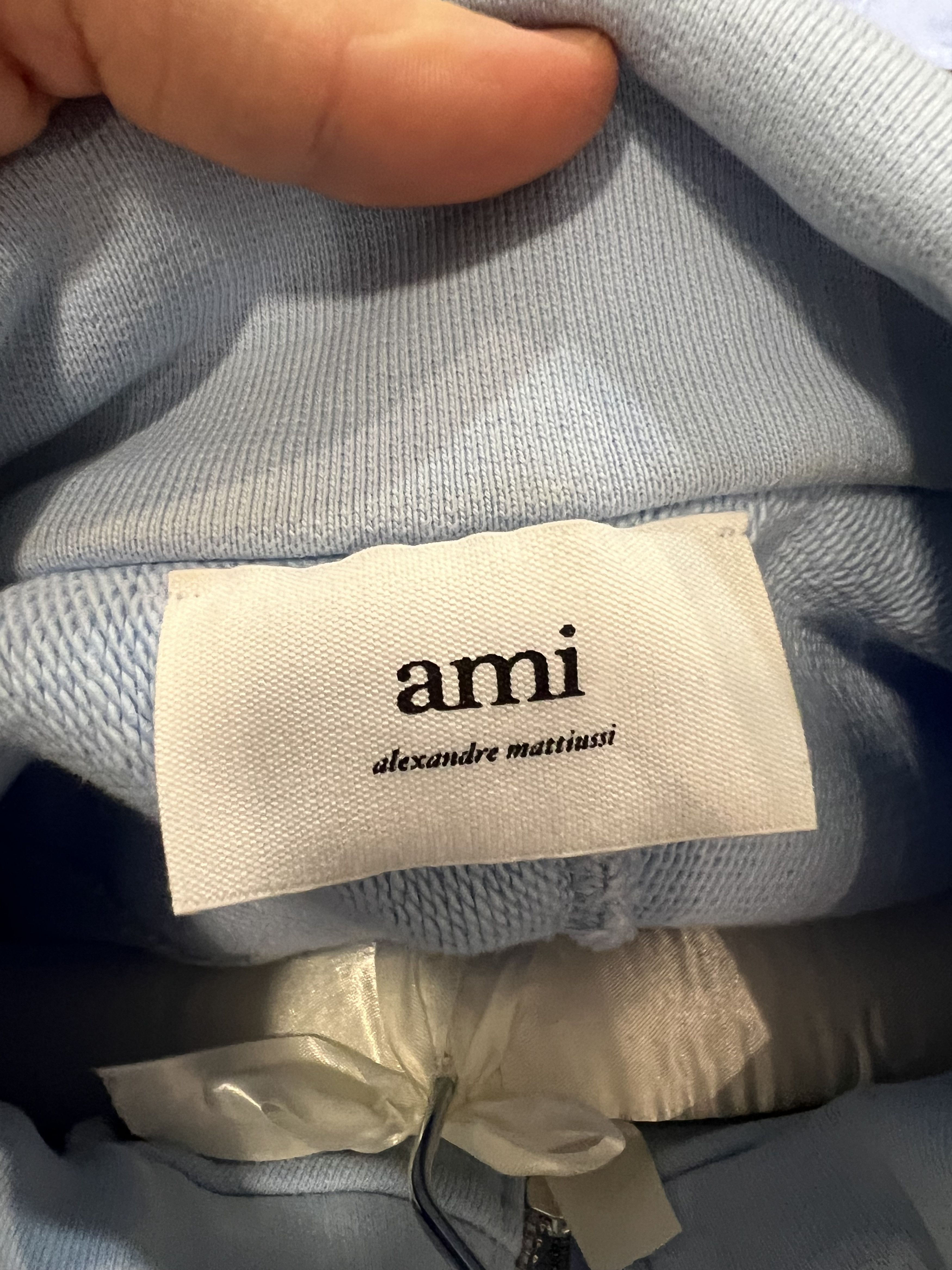 AMI Blue Ami De Cœur Sweatshirt Size US S / EU 44-46 / 1 - 3 Thumbnail