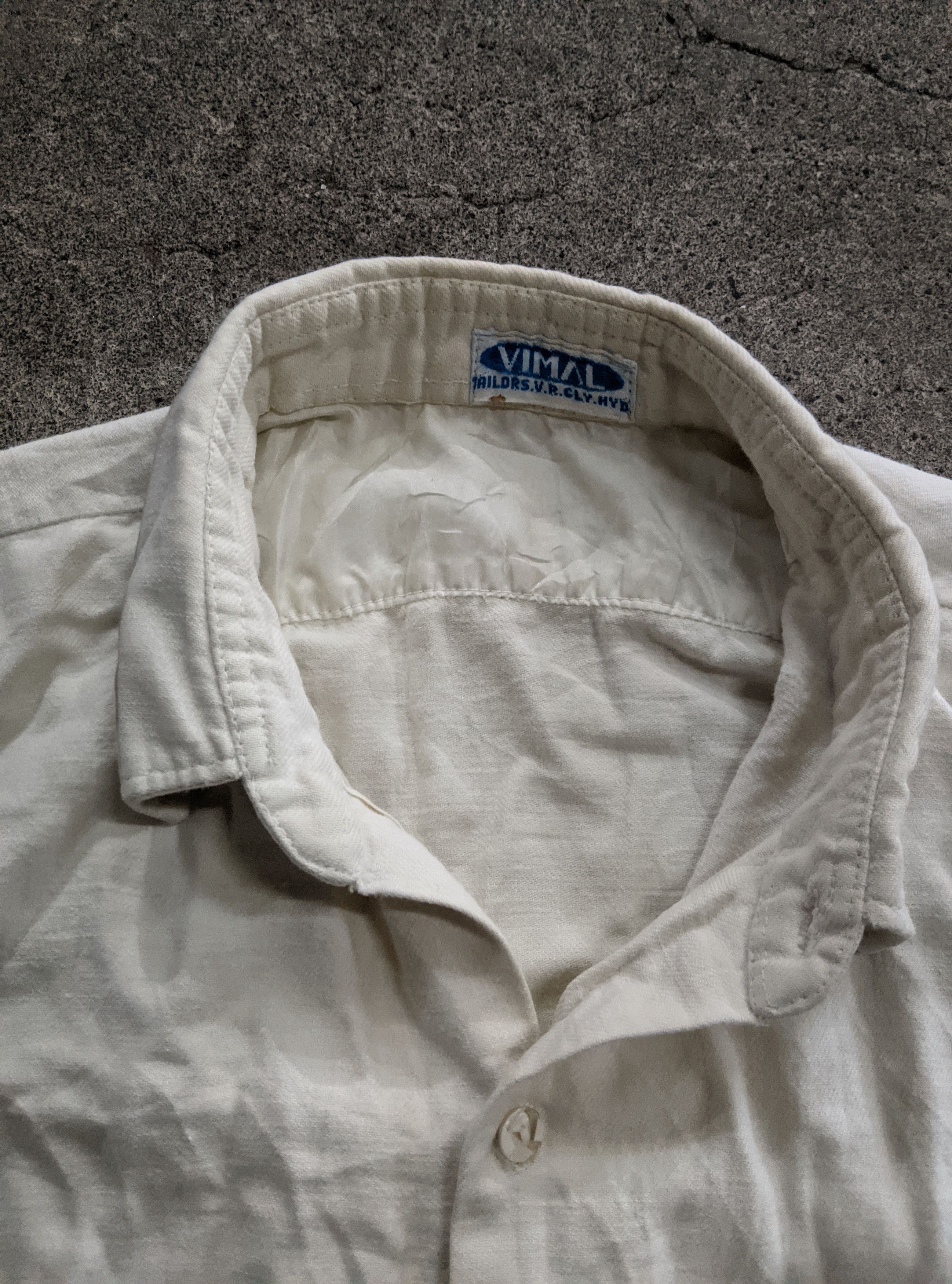 Vintage Vintage 40s royal navy sailors marines pocket shirt Size US XL / EU 56 / 4 - 2 Thumbnail