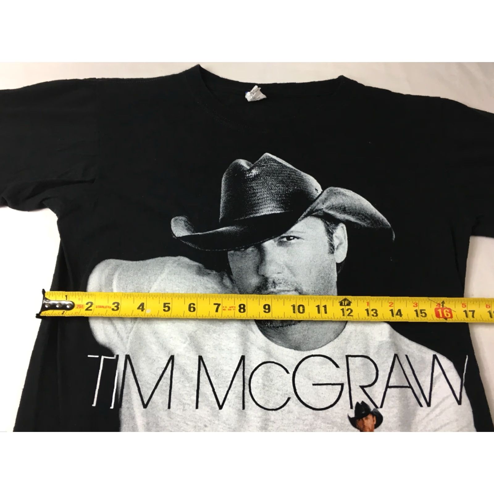 Gildan Tim McGraw Southern Voice Tour 2010 T Shirt Sz S Black Tee EUC Gildan Short Sleeve Men Graphic Tee Size US S / EU 44-46 / 1 - 6 Thumbnail
