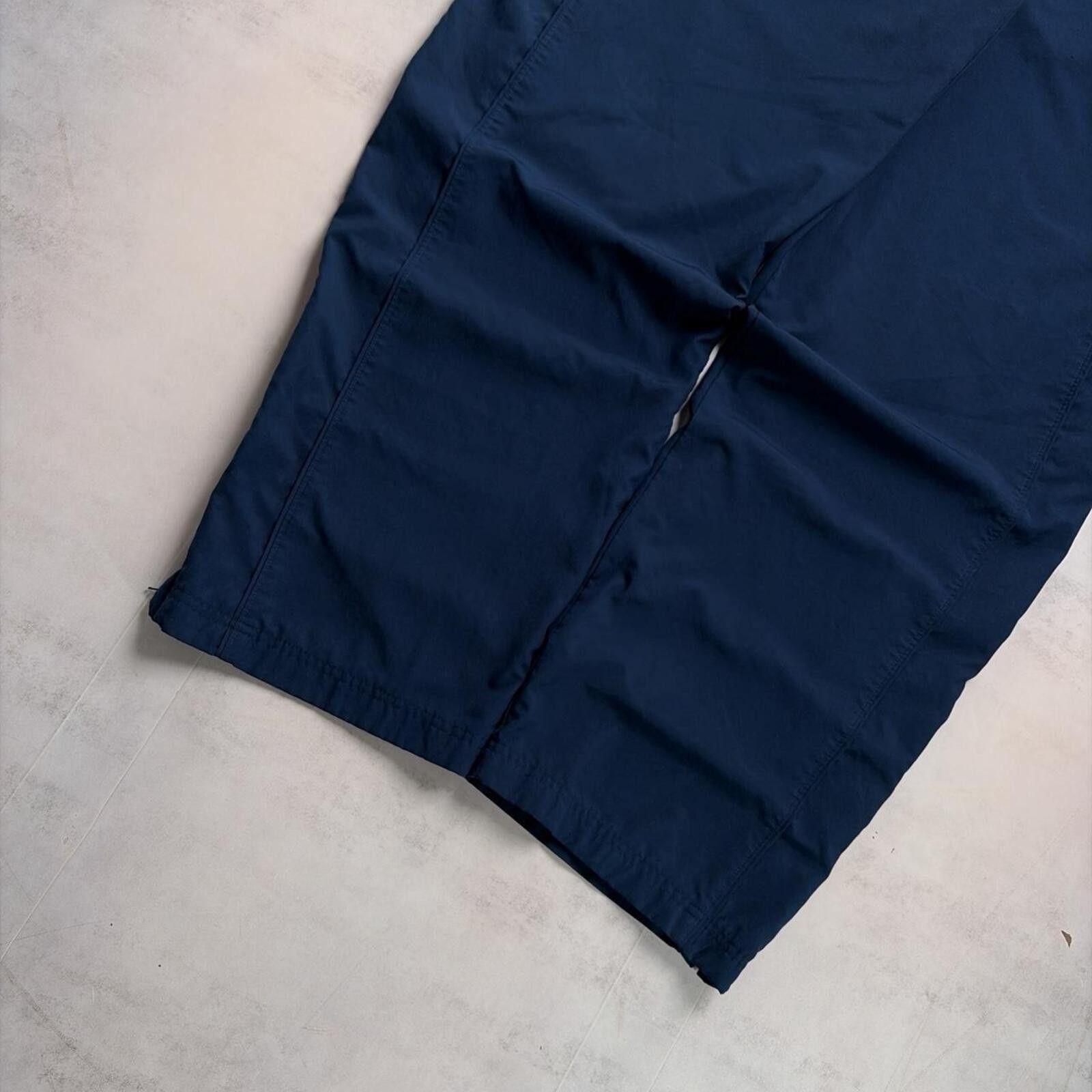 Nike Y2K Navy Nike Grunge Baggy Skater Trackpants Size US 36 / EU 52 - 4 Thumbnail