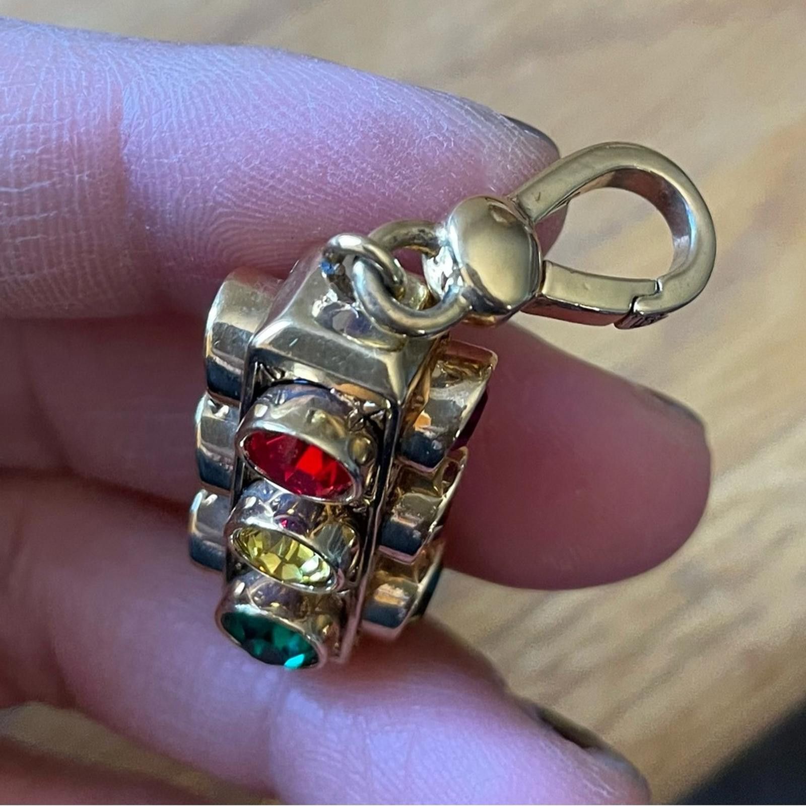 Juicy Couture Jeans Rare Juicy Couture Traffic Light Dangle Charm EUC Size ONE SIZE - 8 Thumbnail