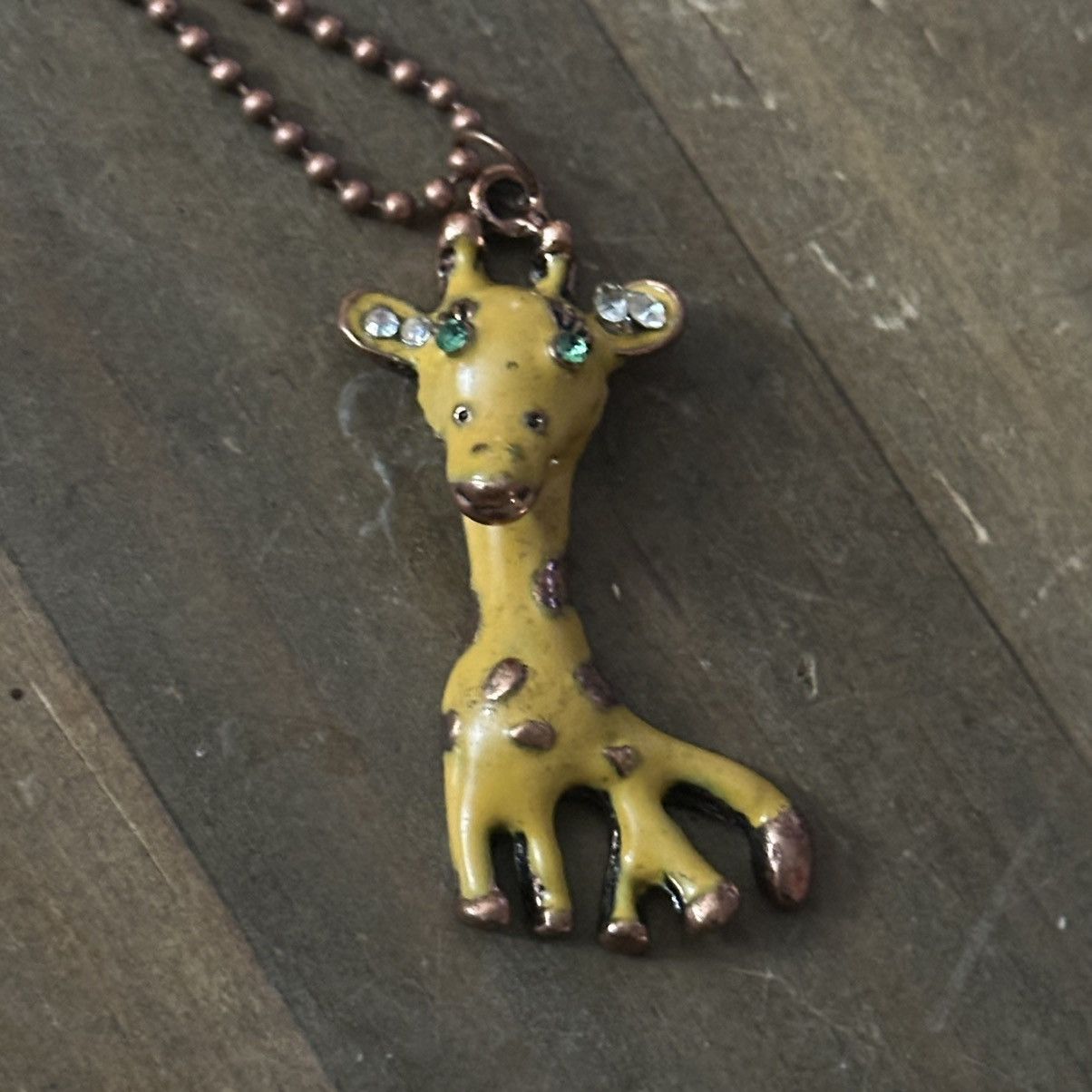 Betsey Johnson Betsey Johnson giraffe pendant necklace Size ONE SIZE - 7 Thumbnail