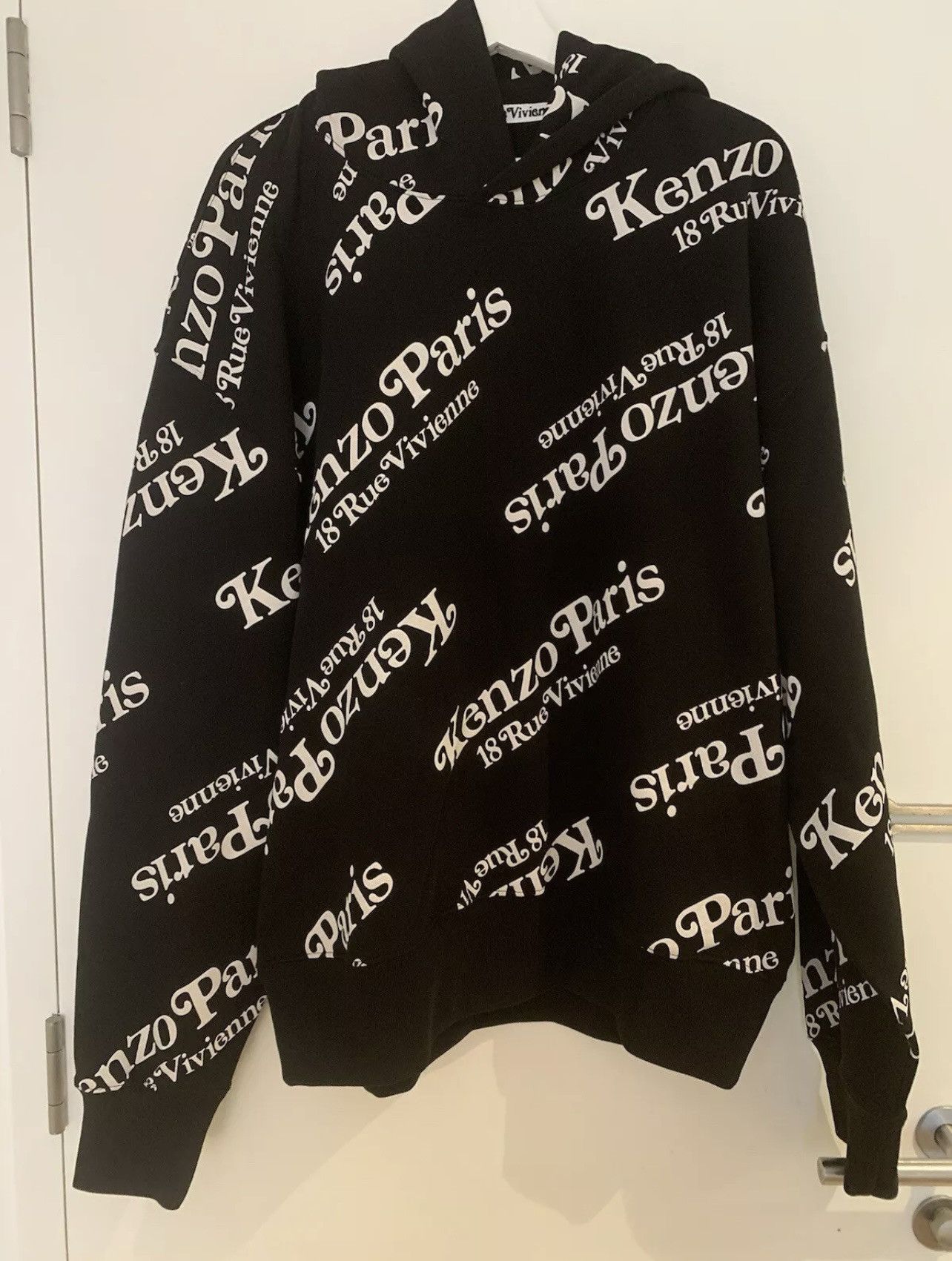 Kenzo KENZO X VERDY 'KENZO BY VERDY' OVERSIZED HOODED XL BLACK Size US XL / EU 56 / 4 - 12 Thumbnail