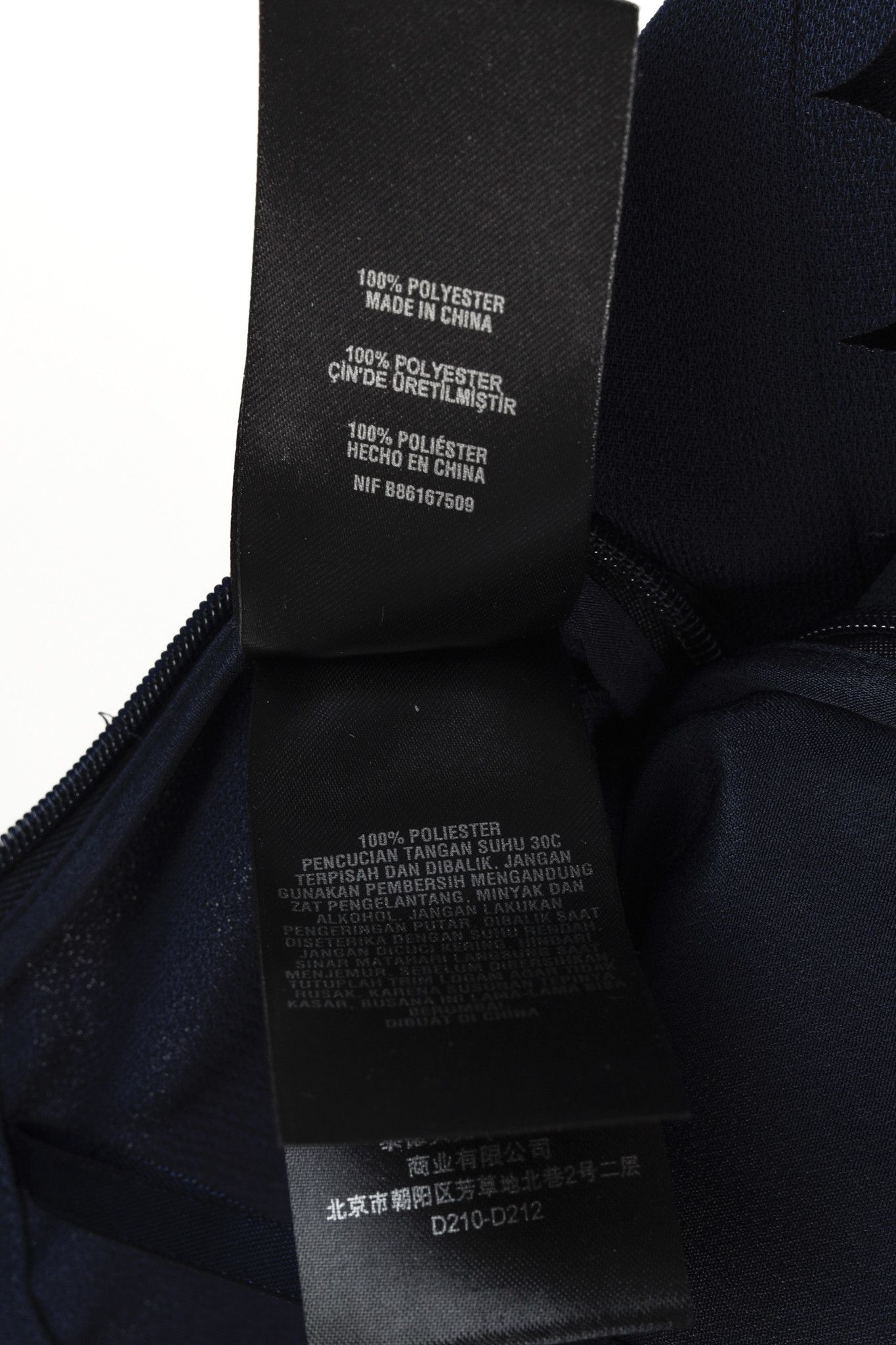 Ted Baker Ted Baker Dyanni Navy Scallop Hem Jogger Pants Size 32" / US 10 / IT 46 - 11 Thumbnail