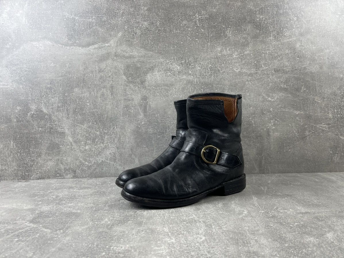 Fiorentini + Baker × Vintage Fiorenti + Baker Avant Garde Leather Lace Brown Hight Boots Size US 8 / IT 38 - 1 Thumbnail
