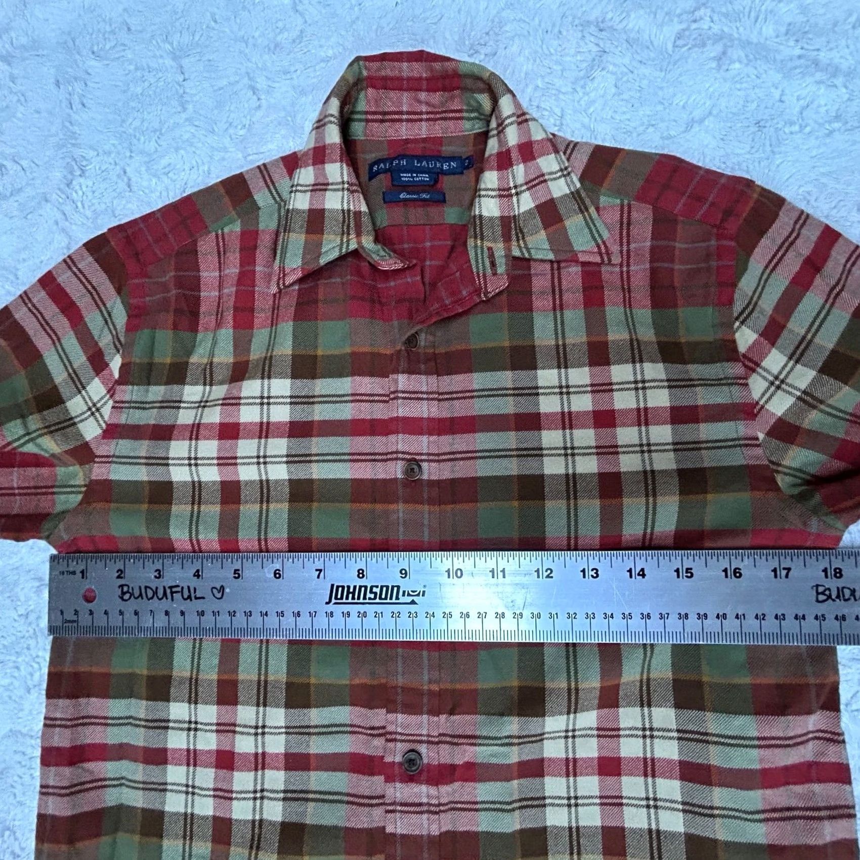 Ralph Lauren Ralph Lauren Women's Button-Down Shirt Long Sleeve Plaid Size 2 Classic Fit Multicolor Casual Shirt Women Size XS / US 0-2 / IT 36-38 - 5 Thumbnail