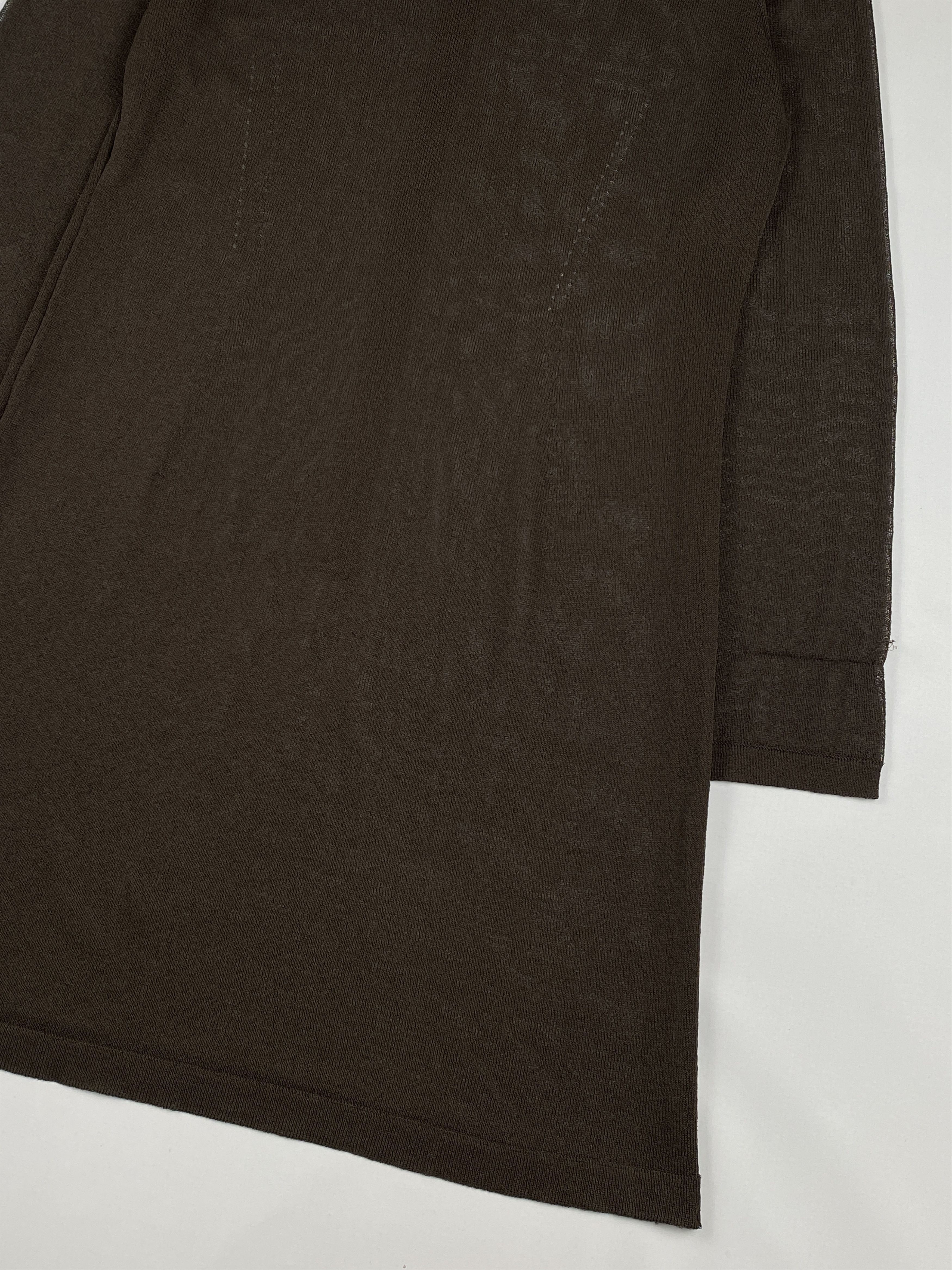 Ann Demeulemeester Collared Knit Sweater Dress Size XS / US 0-2 / IT 36-38 - 11 Thumbnail