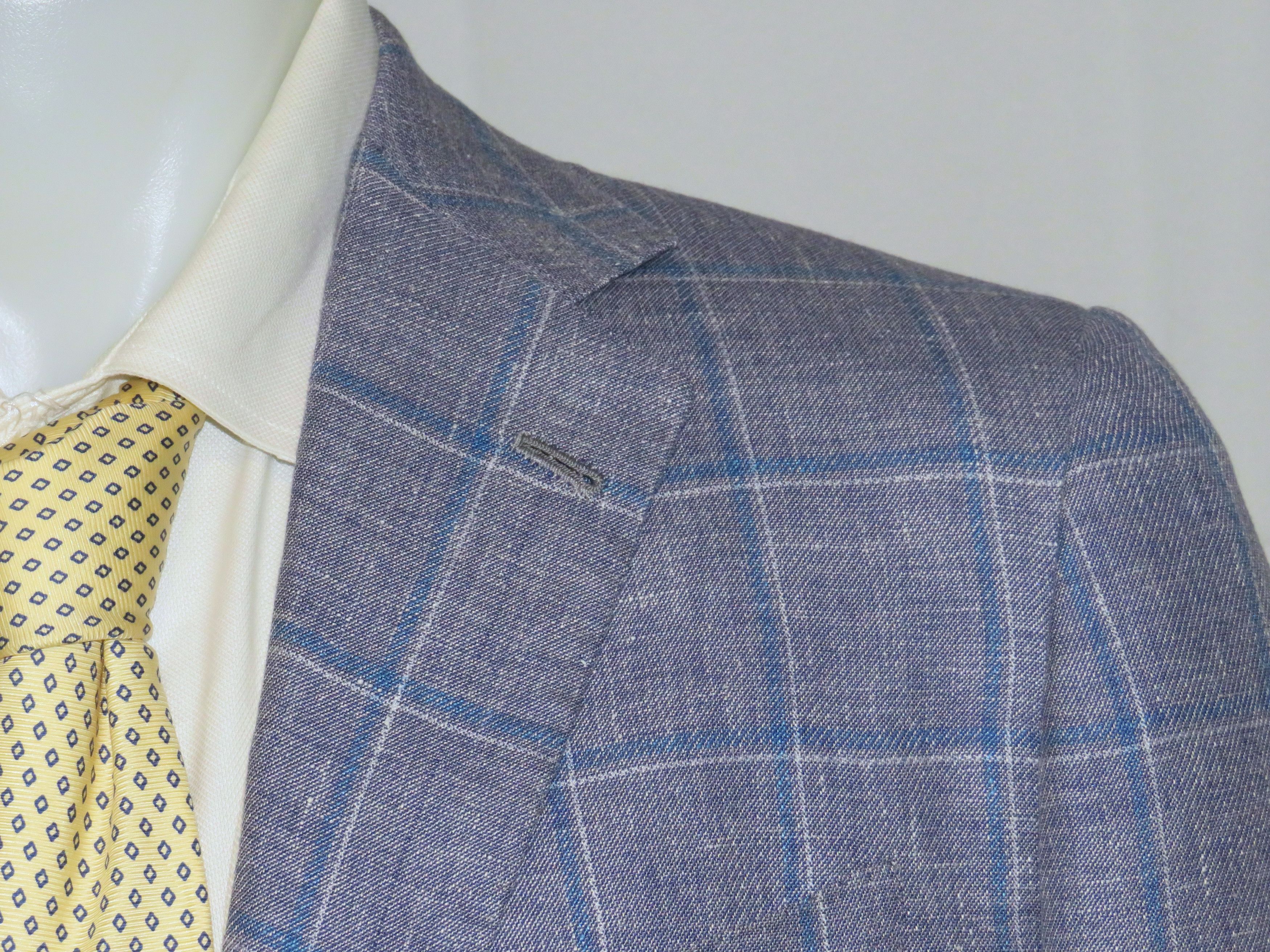 Kiton Cashmere Cotton Silk Three Roll Two Blazer 46R NWT $6295 Size 46R - 4 Thumbnail