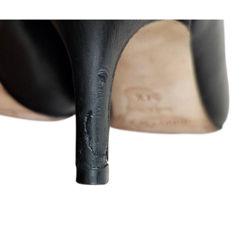 Jimmy Choo Jimmy Choo Black Suede/Leather Ankle Booties Women's Size US 4.5 / IT 34.5 - 10 Thumbnail
