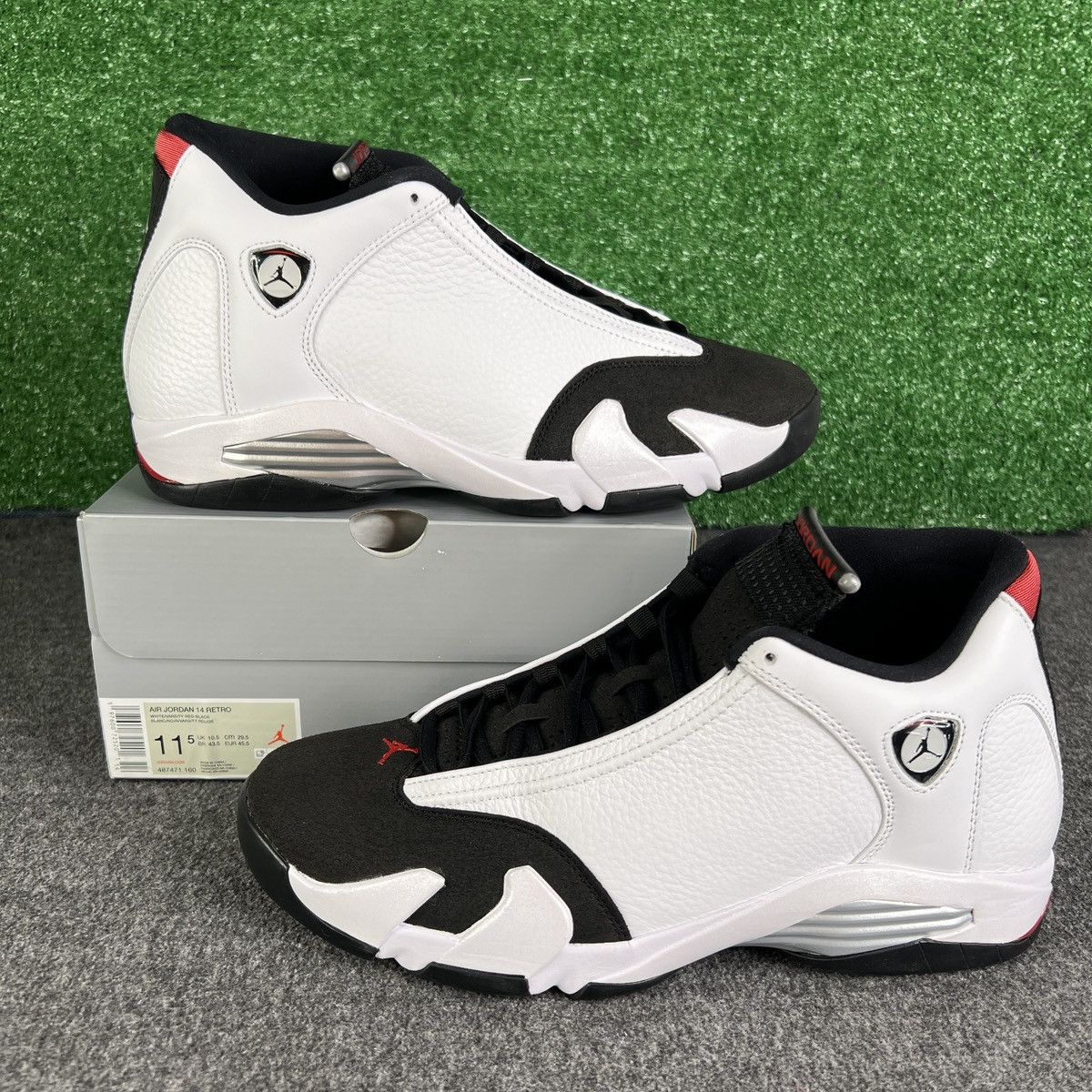 Air Jordan 14 Retro “Black Toe” 2024 Size- 11.5 (DEADSTOCK)