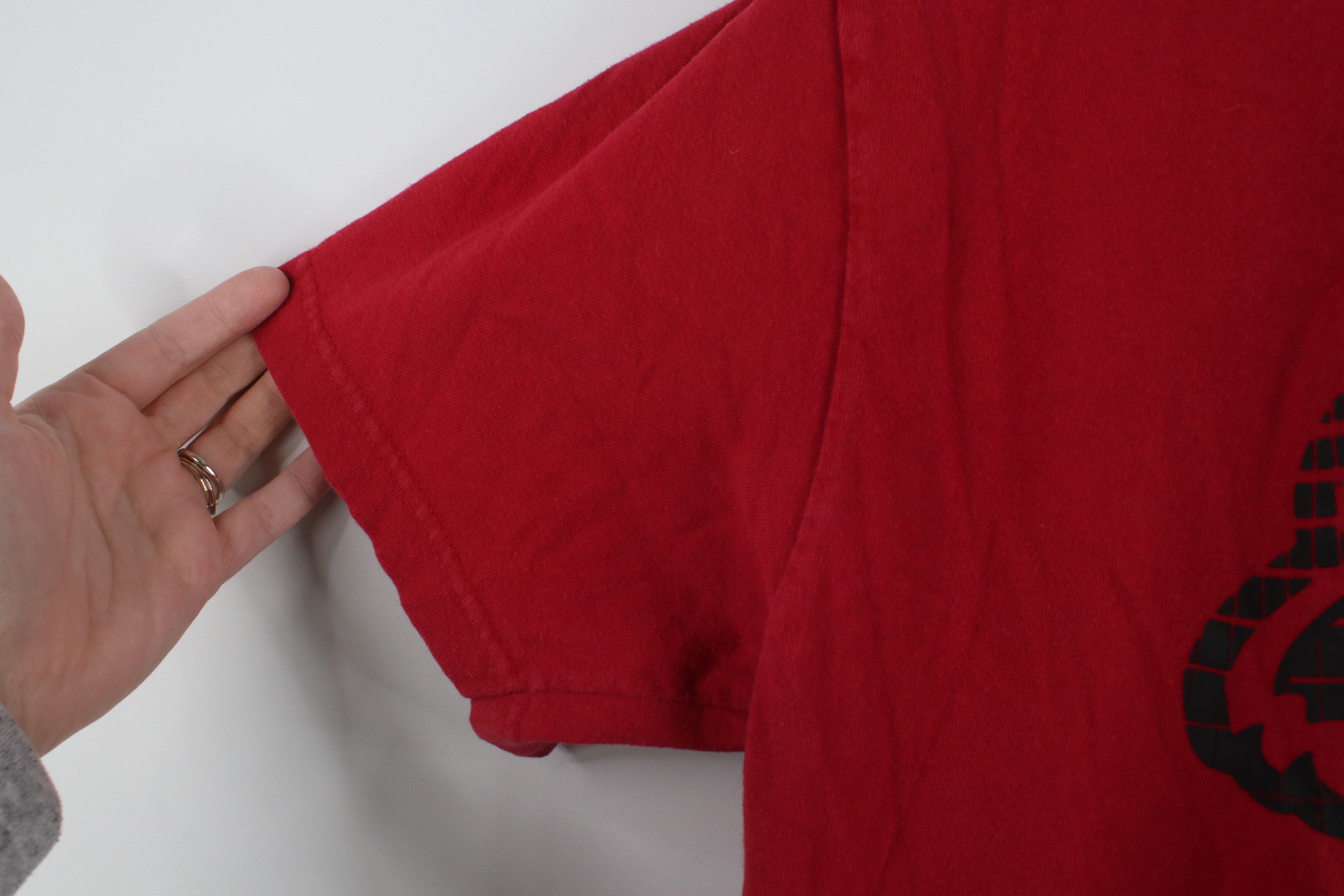 Fox Racing × Vintage Vintage Fox Racing Big Logo Short Sleeve T-Shirt Red Cotton Size US M / EU 48-50 / 2 - 6 Thumbnail