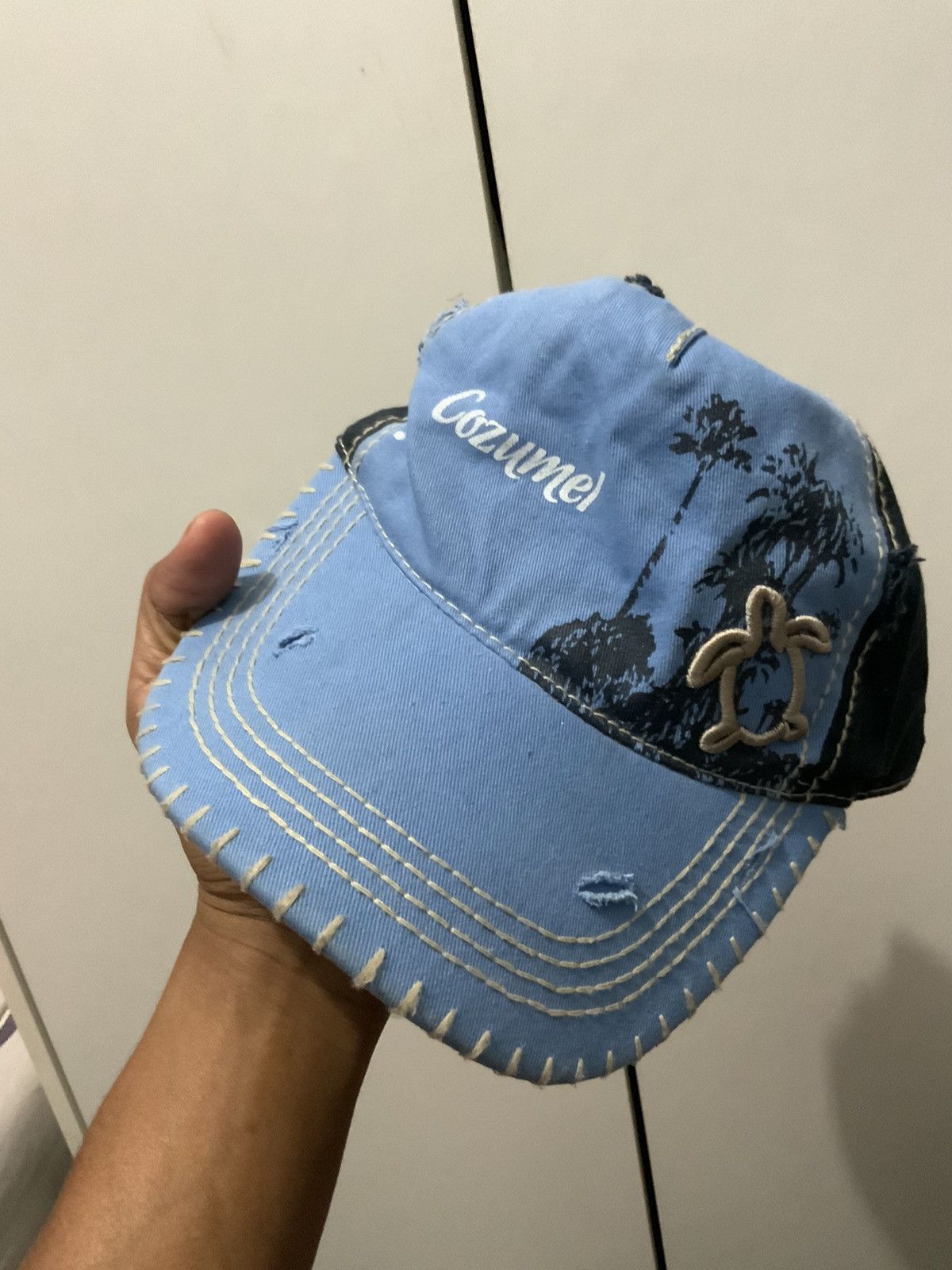 Hat Club Cozumel Distressed Hat Size ONE SIZE - 9 Thumbnail