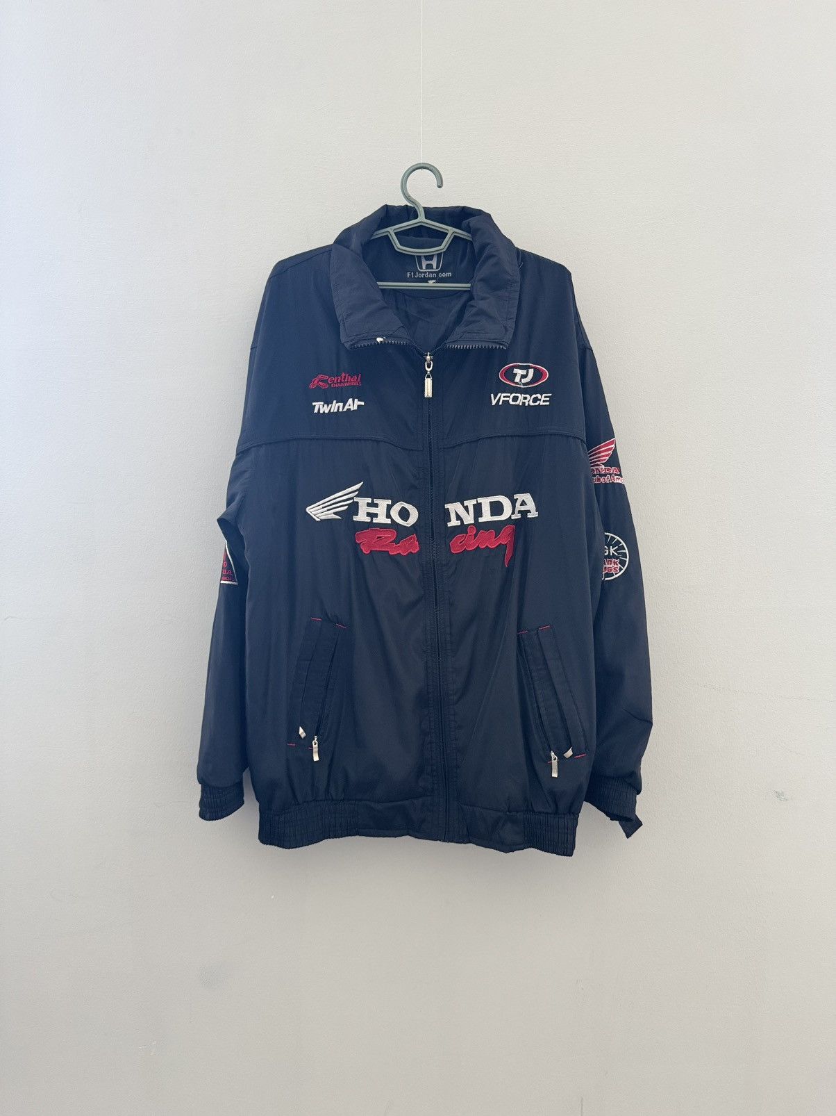 Honda × Vintage Honda Vintage Moto Racing Vintage Avant Garde Biker Jacket Size US XL / EU 56 / 4 - 1 Thumbnail