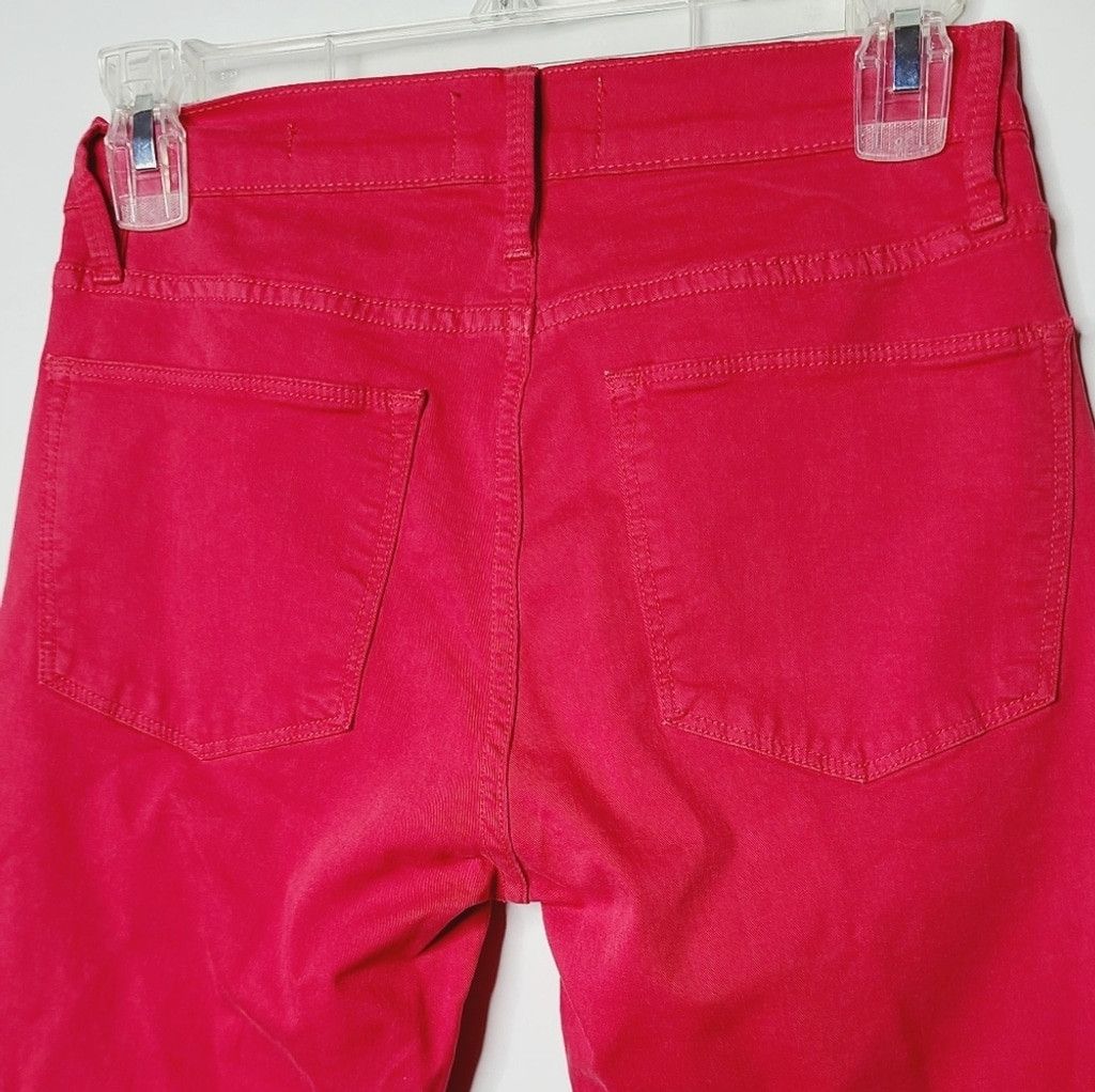 Frame Frame Le High Skinny vintage red 5 pocket jeans pants sz 25 Size 25" / US 0 / IT 36 - 9 Thumbnail