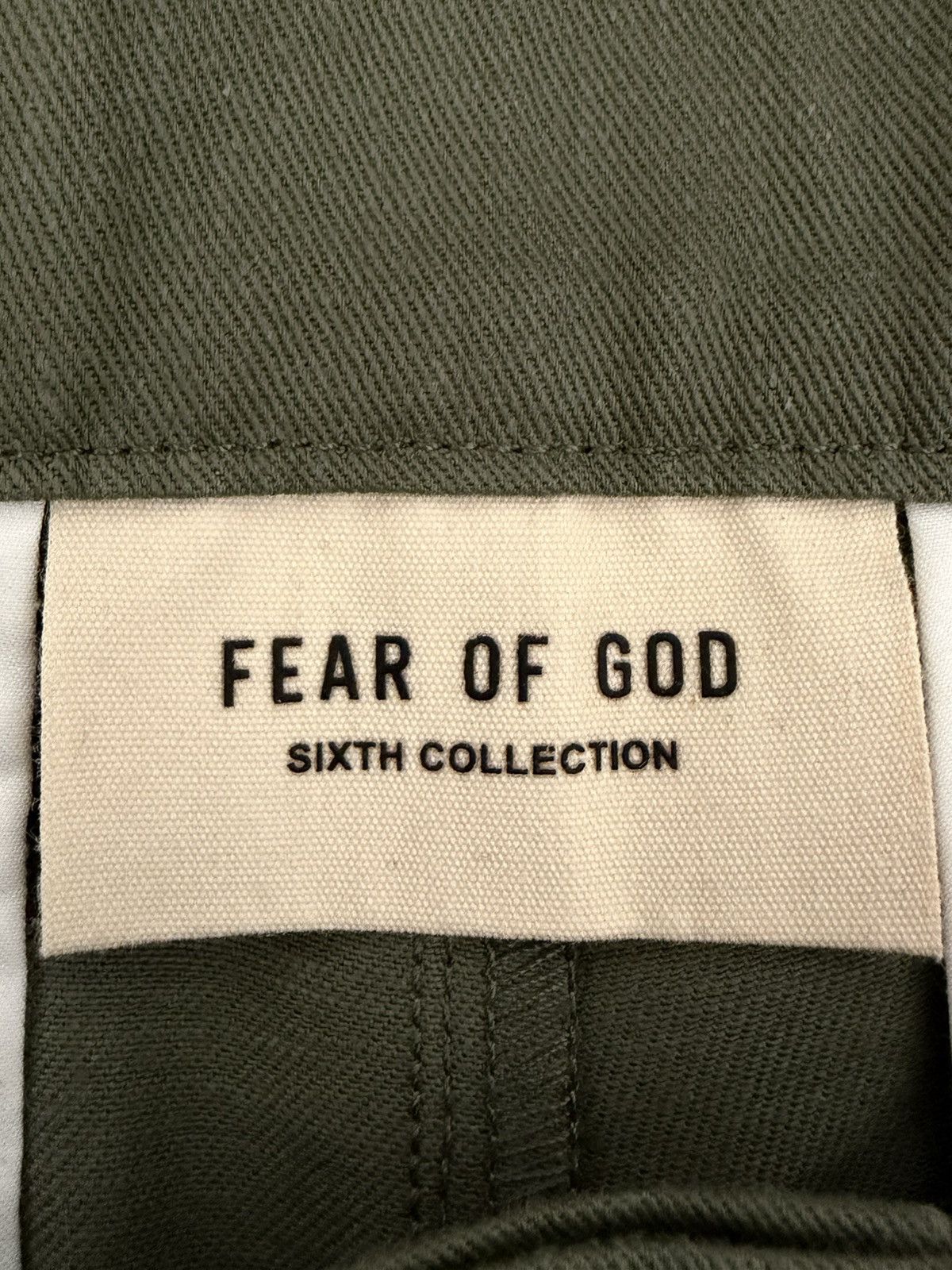 Fear of God FEAR OF GOD SIXTH COLLECTION CARGO PANTS MEDIUM Size US 36 / EU 52 - 10 Thumbnail