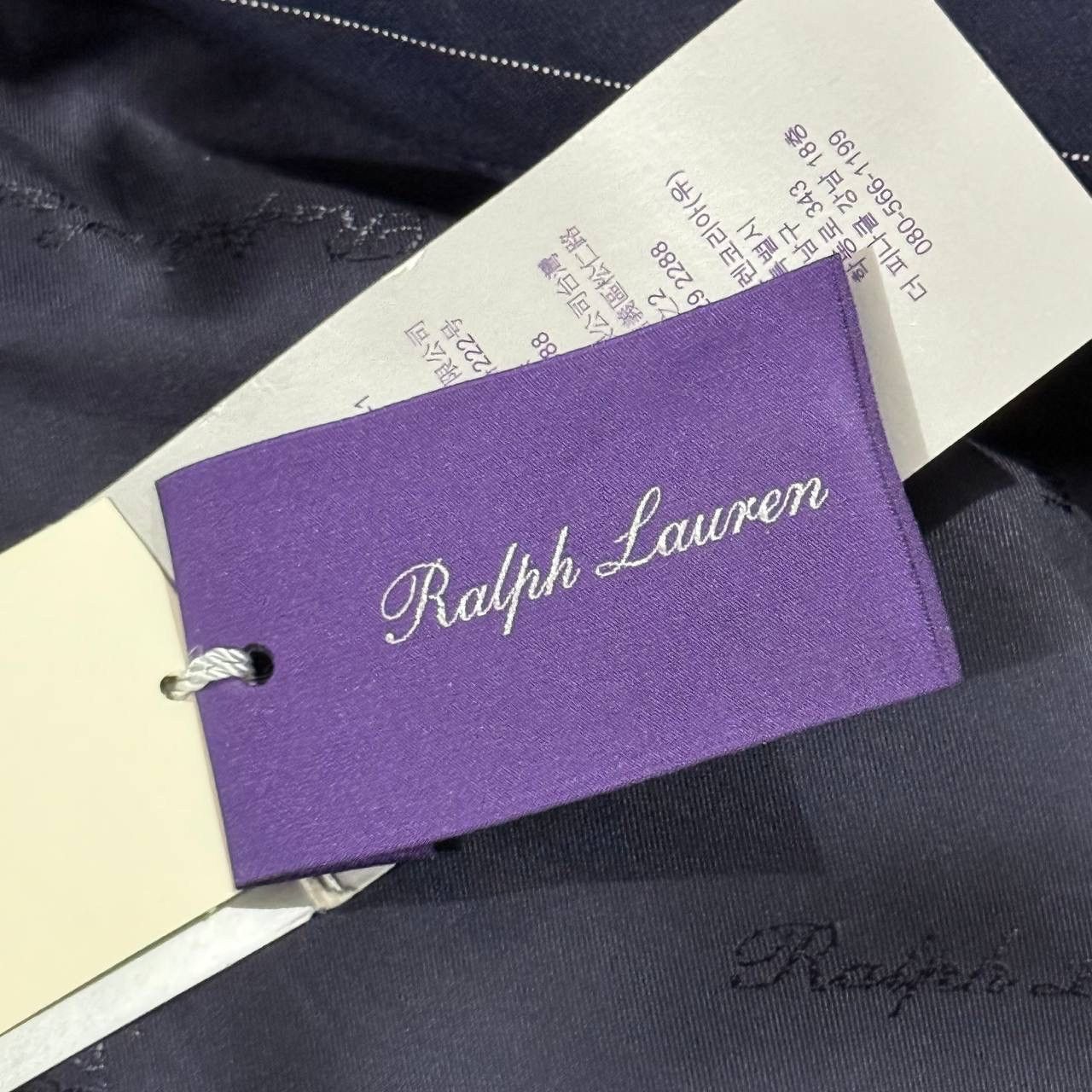 Polo Ralph Lauren × Ralph Lauren × Ralph Lauren Purple Label RALPH LAUREN PURPLE LABEL Womens striped blazer Size XS / US 0-2 / IT 36-38 - 8 Thumbnail