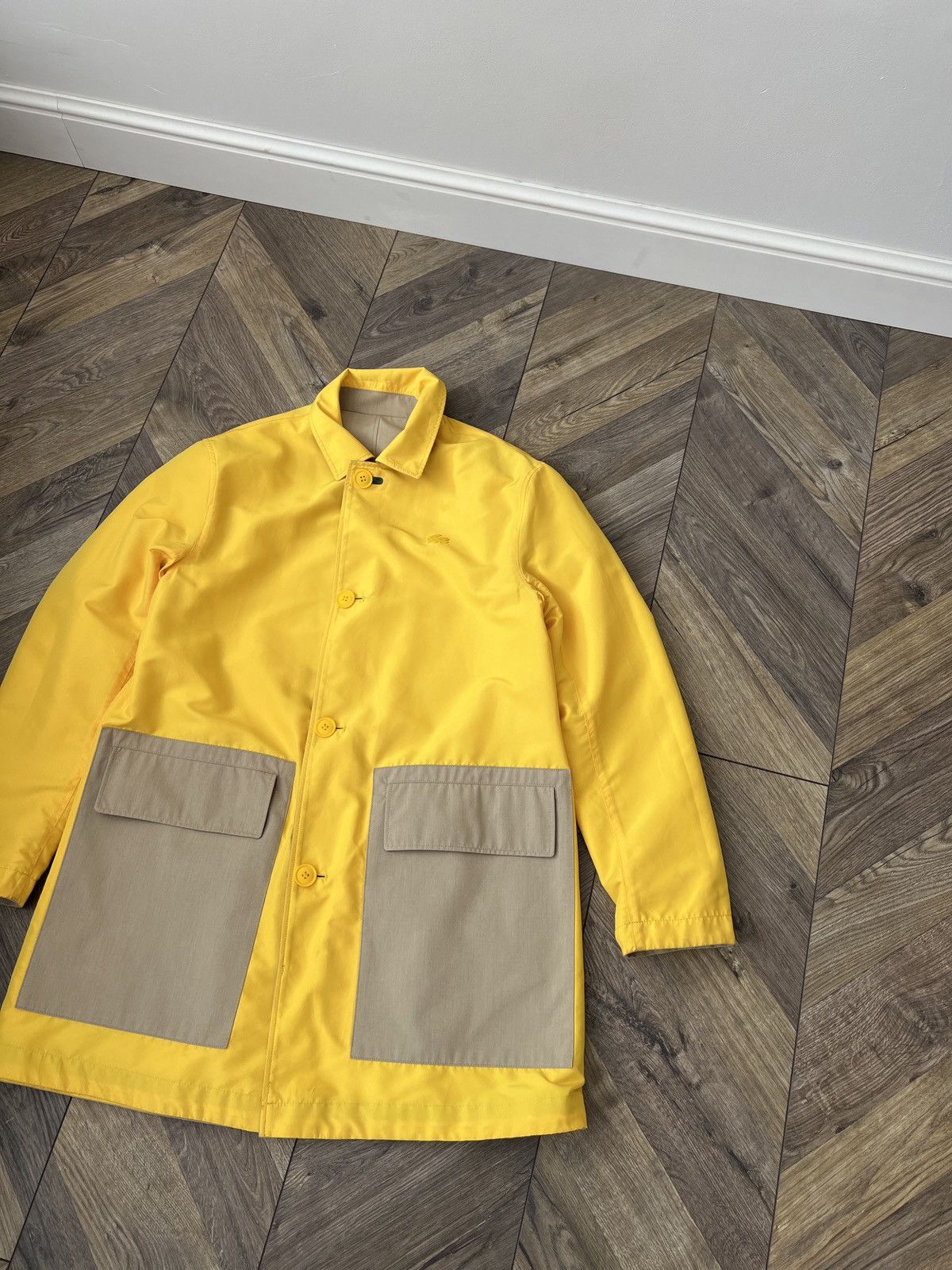 Lacoste × Vintage Vintage Lacoste Reversible Water Resistant Coat Size US S / EU 44-46 / 1 - 11 Thumbnail