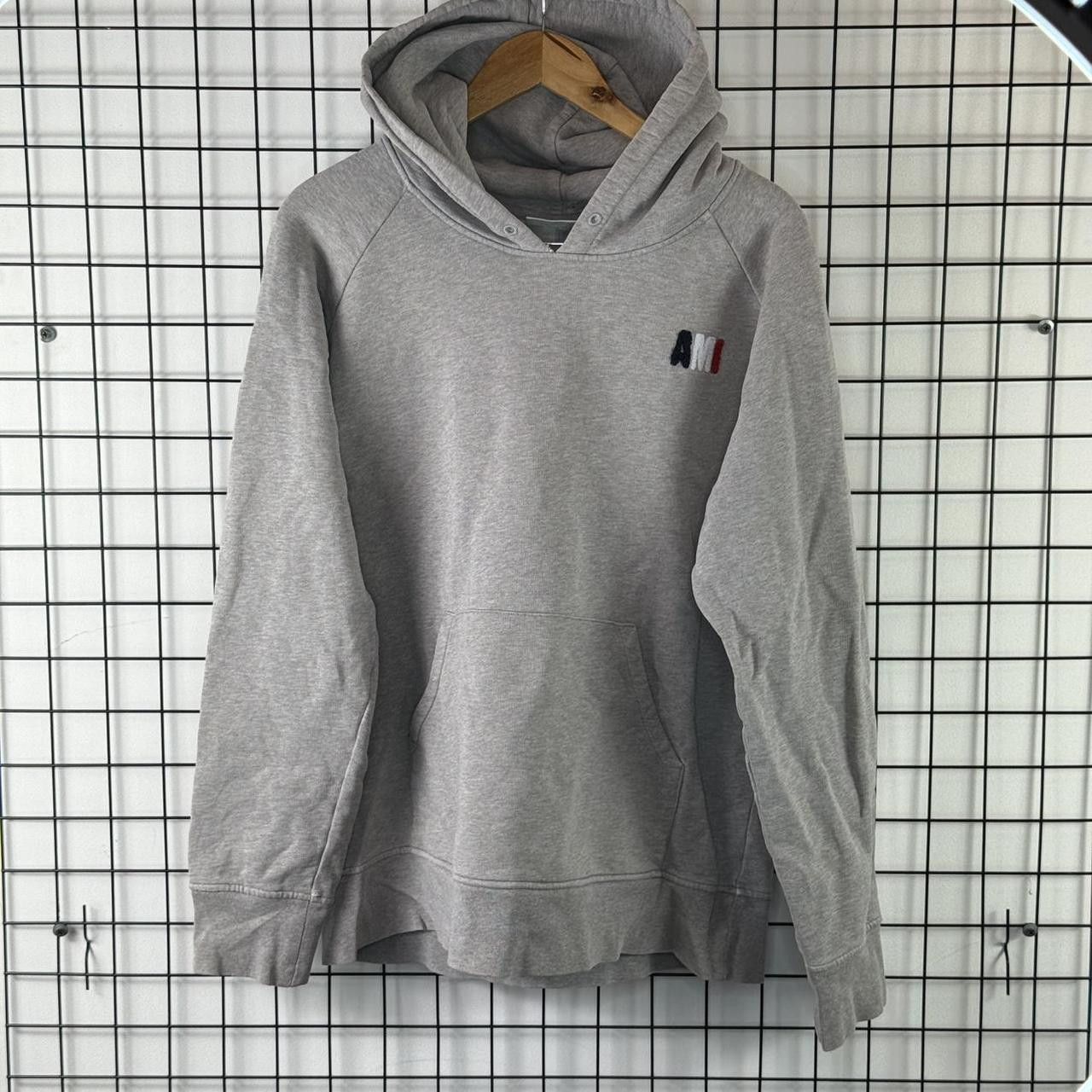 AMI Ami Paris Hoodie Grey Mini Logo Size US L / EU 52-54 / 3 - 1 Thumbnail