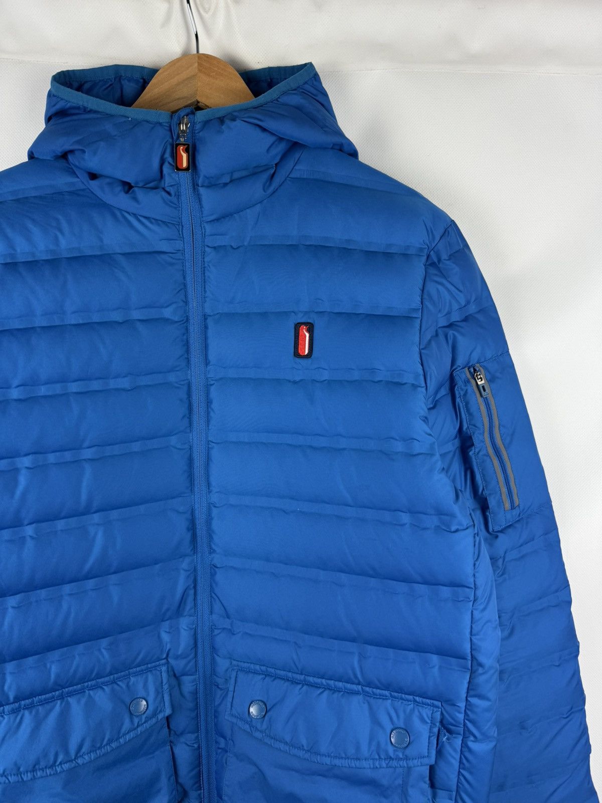 Ellesse Ellesse X 80’s Casuals Men’s Micro Yarn Down Hooded Jacket Size US M / EU 48-50 / 2 - 3 Thumbnail