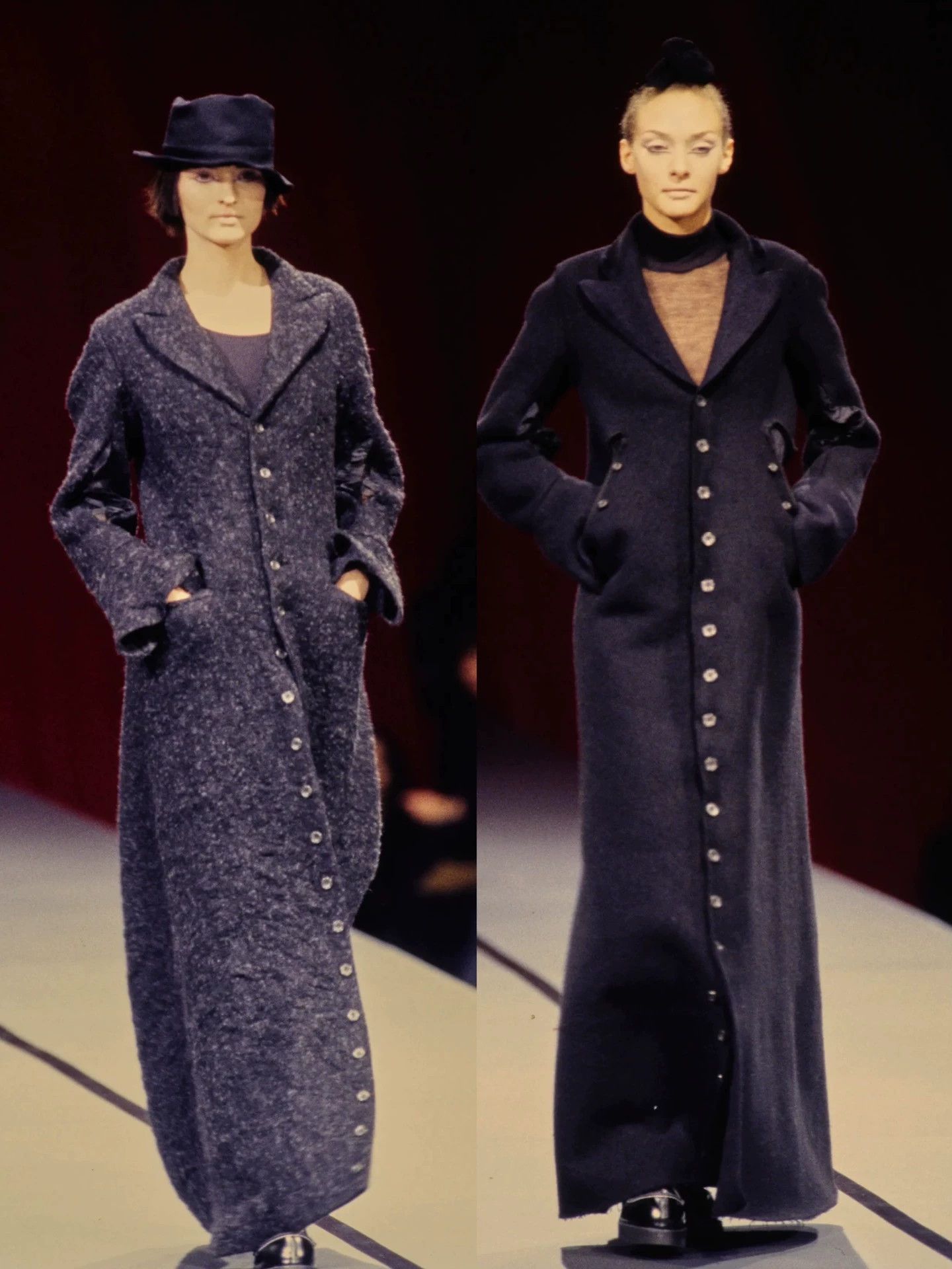 Yohji Yamamoto Yohji Yamamoto 06SS Archive Backless Wool Dress Women Size ONE SIZE - 2 Thumbnail
