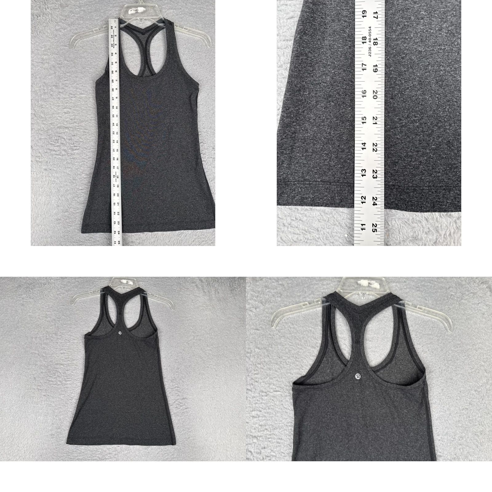 Lululemon Lululemon Tank Top Womens 2 Gray Heather Racerback Athletic Workout Yoga Gym Shirt Sleeveless Nike? Size XS / US 0-2 / IT 36-38 - 8 Thumbnail