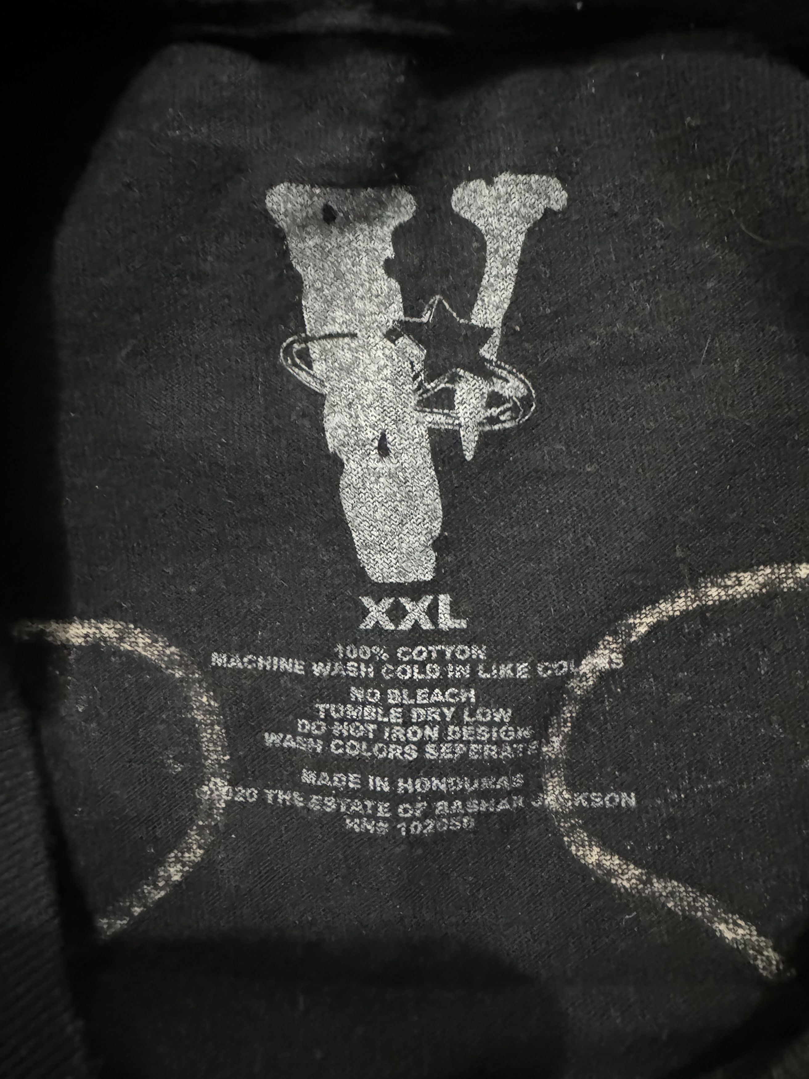 Vlone Pop Smoke ‘The Woo’ Vlone T-Shirt (Black) Size US XXL / EU 58 / 5 - 3 Thumbnail