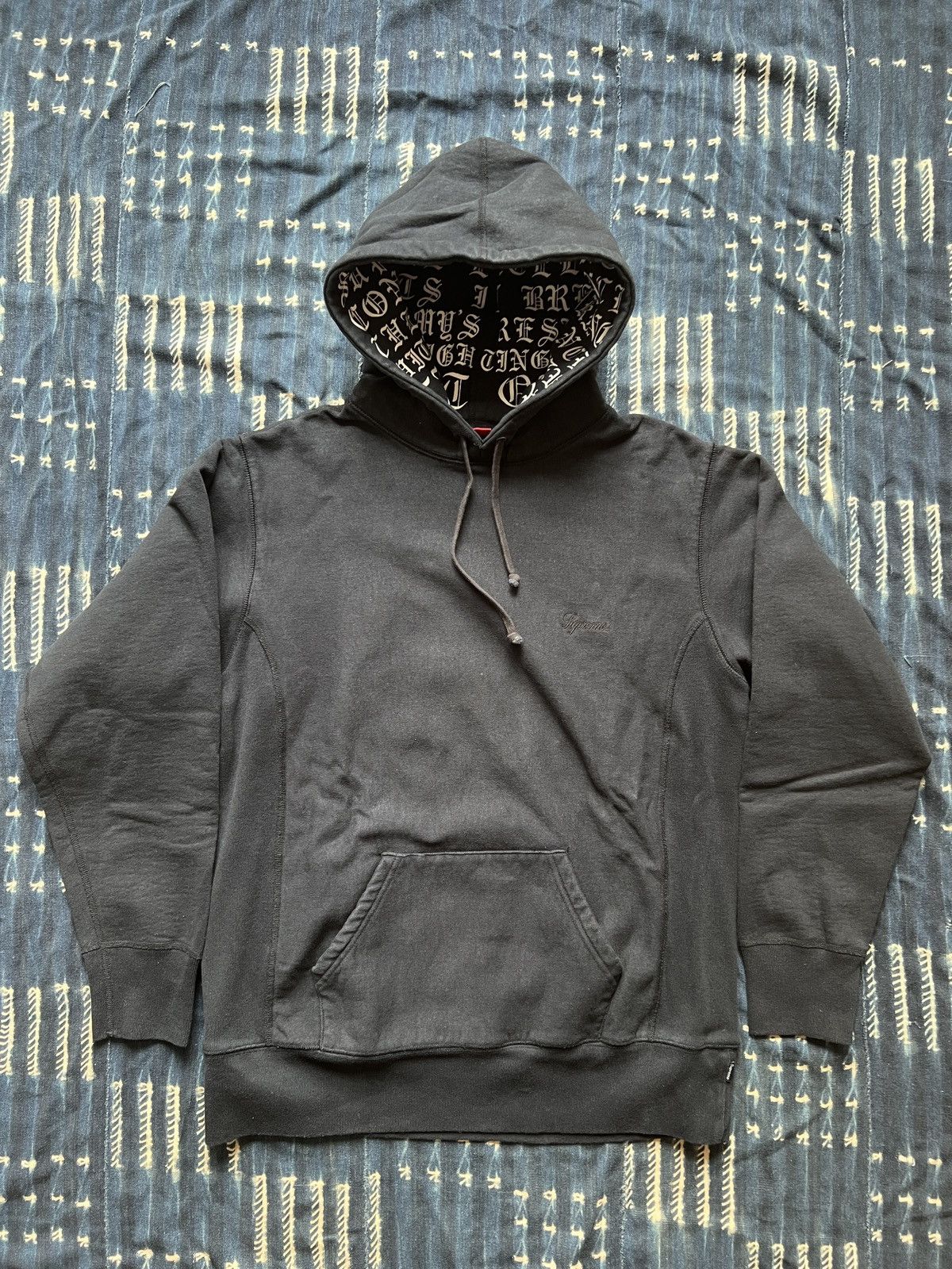 Supreme Supreme Archive FW05 Sun Tzu Old Script Hoodie Size US M / EU 48-50 / 2 - 1 Thumbnail