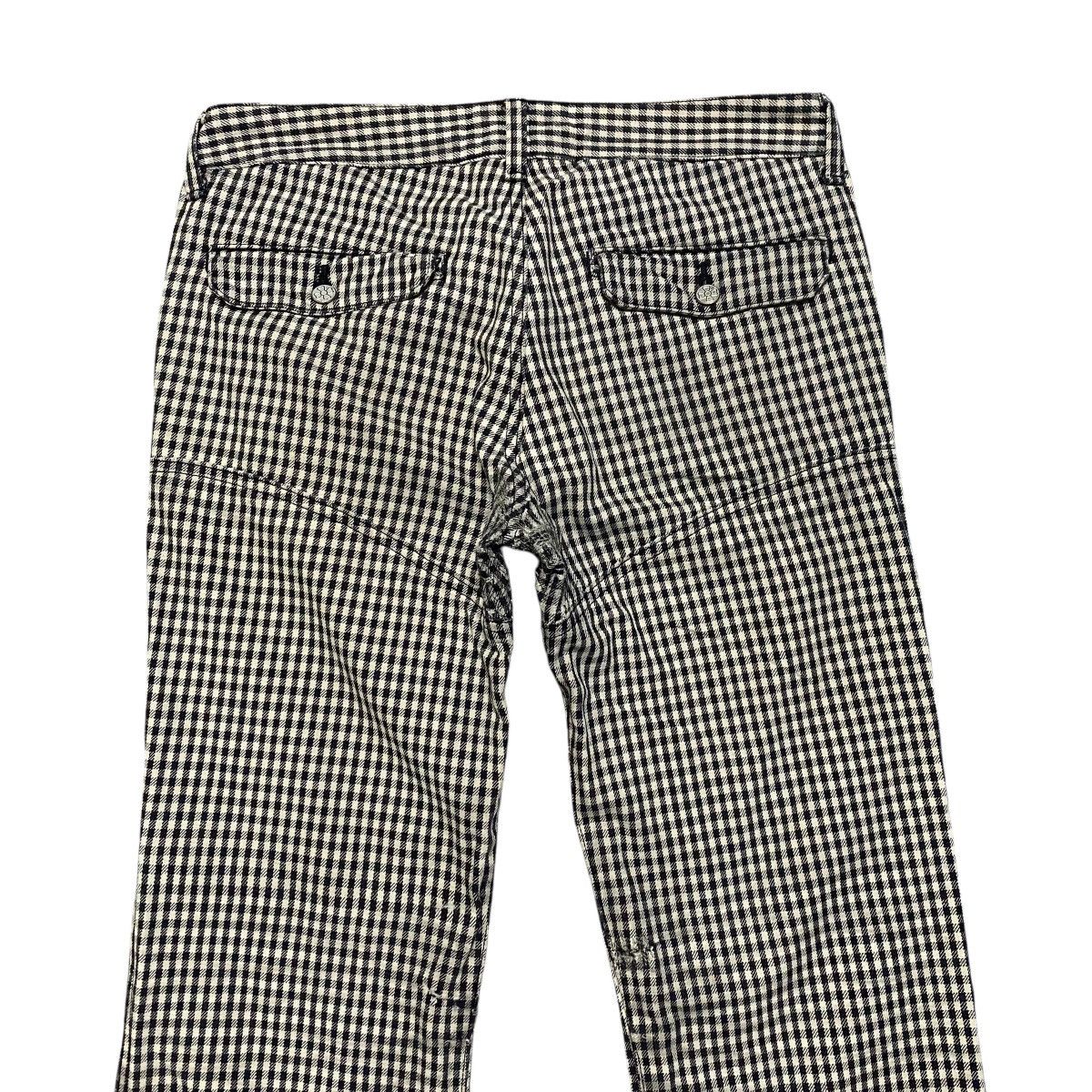 Hysteric Glamour OZONE ROCKS Checked Flare Pants Long zipper Size US 30 / EU 46 - 13 Thumbnail