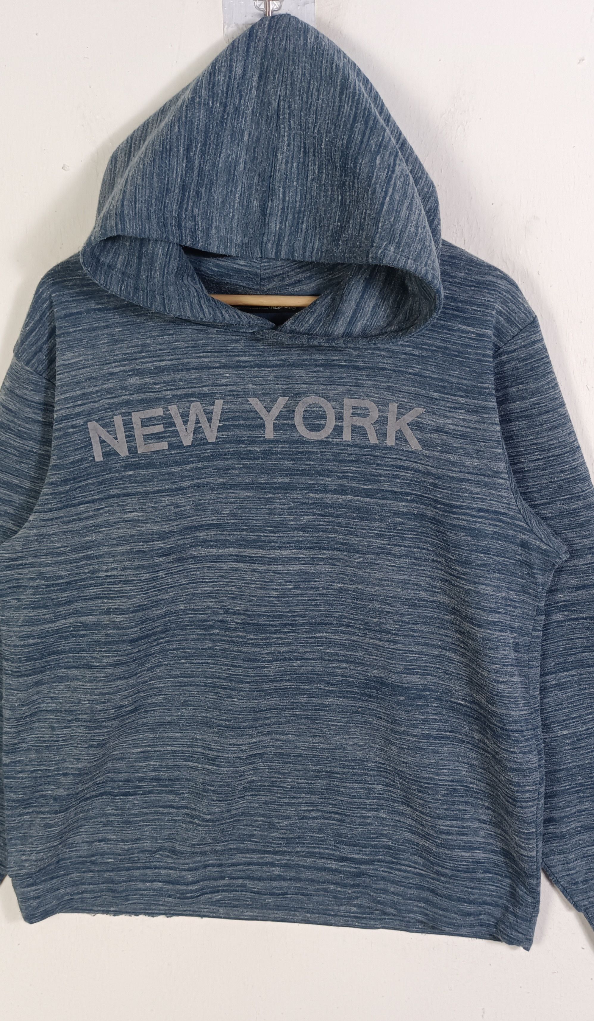 Mossimo × Vintage Vintage Mossimo Hoodies Sweatshirt "New York" Size US L / EU 52-54 / 3 - 3 Thumbnail