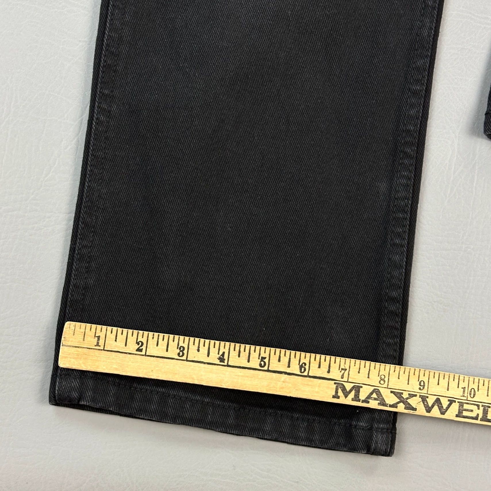 Vintage Artful Rebel Pants Mens 34x30 Black Canvas Relaxed Carpenter Utility Pants Mens 34 36x30 Size US 34 / EU 50 - 4 Thumbnail