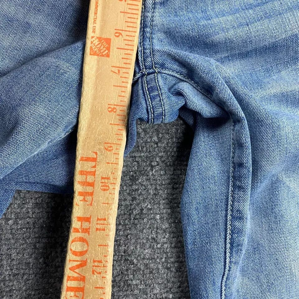 Free People Free People Jeans Women's W 24 Denim Light Wash Tapered Size 24" / US 00 / IT 34 - 4 Thumbnail