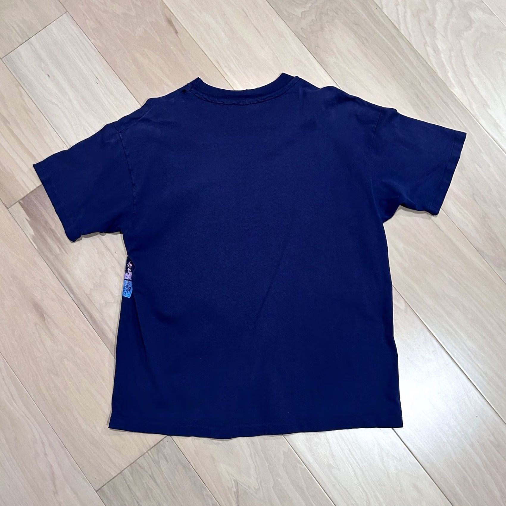 Hanes VINTAGE Hawaii Islands T-Shirt Blue XL USA Made Short Sleeve Tee Size US XL / EU 56 / 4 - 2 Thumbnail