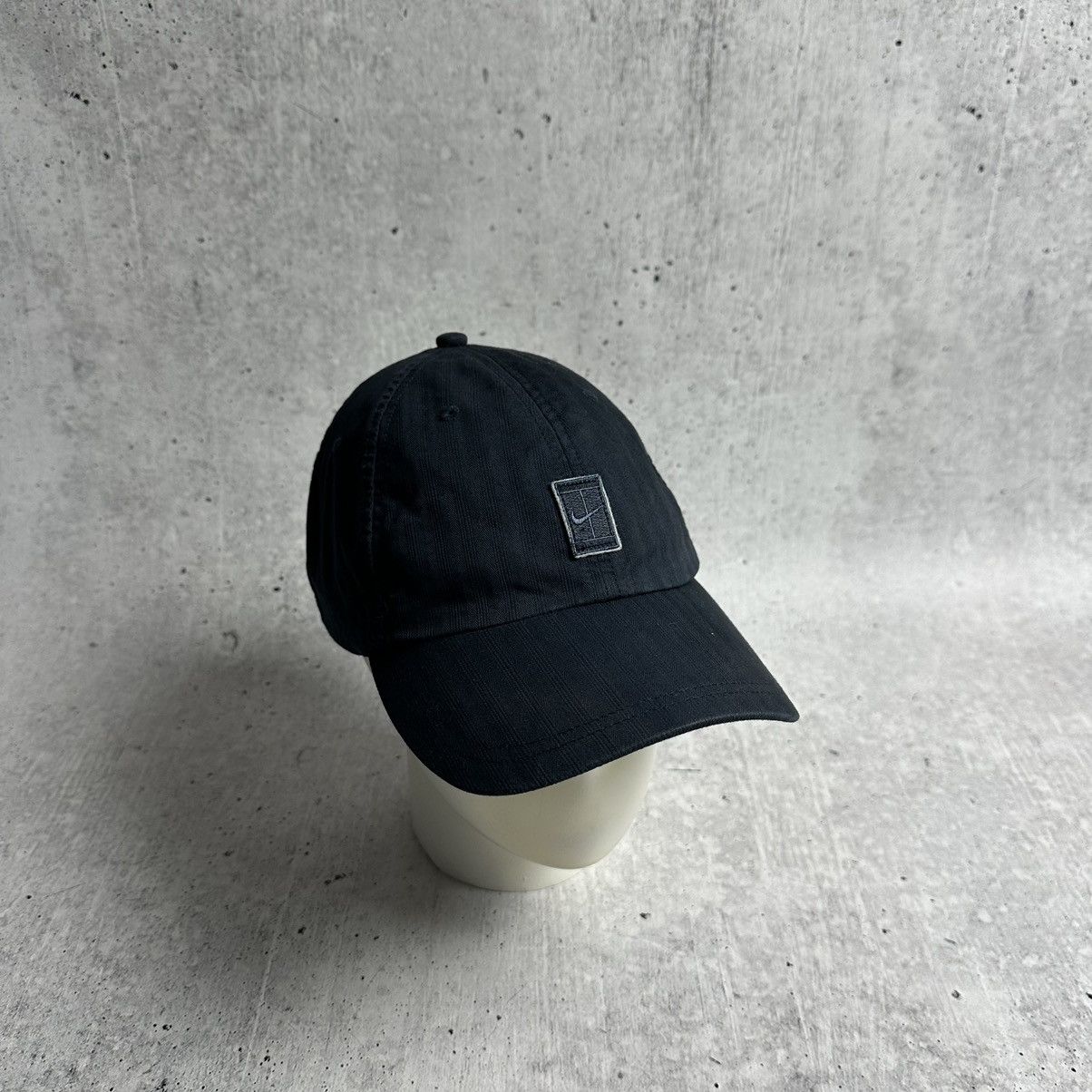 Nike × Vintage Nike Court Vintage Y2K Center Logo Sun Faded Hat Size ONE SIZE - 1 Thumbnail