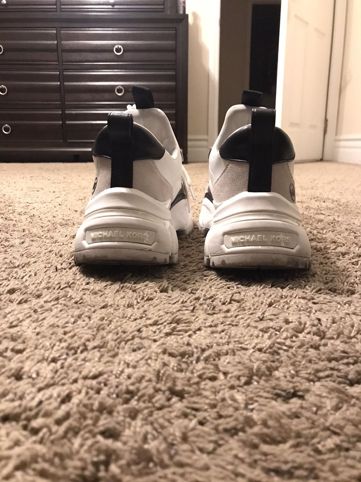 Michael Kors michael kors men shoes Darius White Black Size 11 Size US 11 / EU 44 - 5 Thumbnail