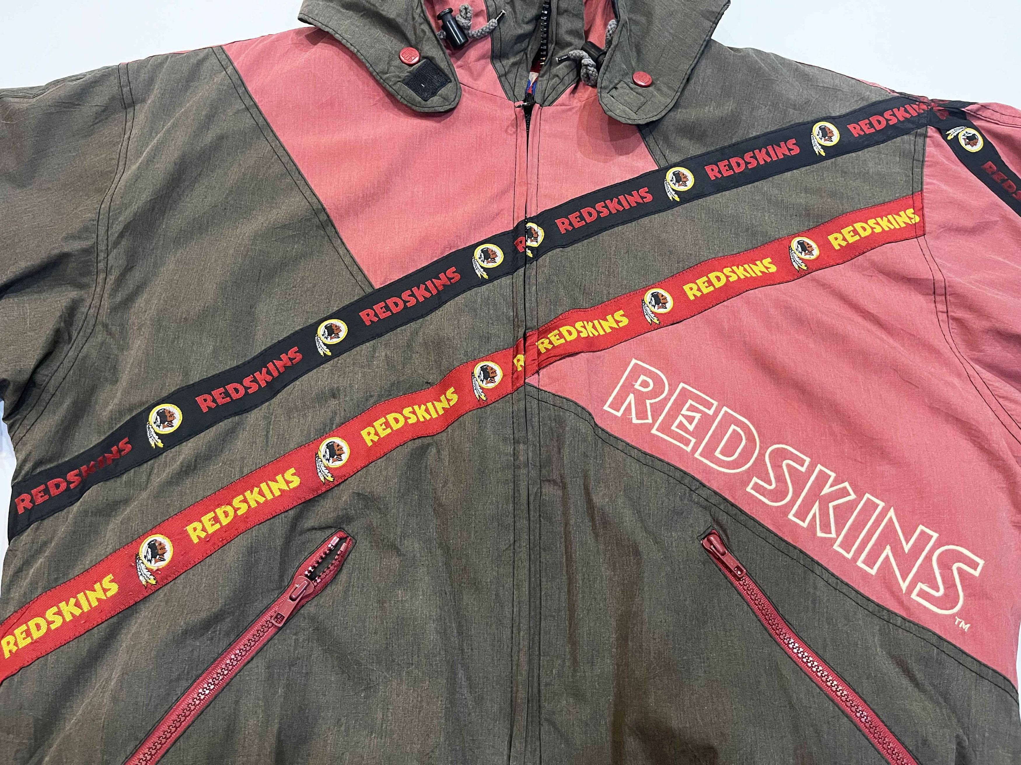 NFL × Pro Player × Vintage Vintage Pro Player NFL Washington Redskins Full Zip Jacket Size US L / EU 52-54 / 3 - 2 Thumbnail