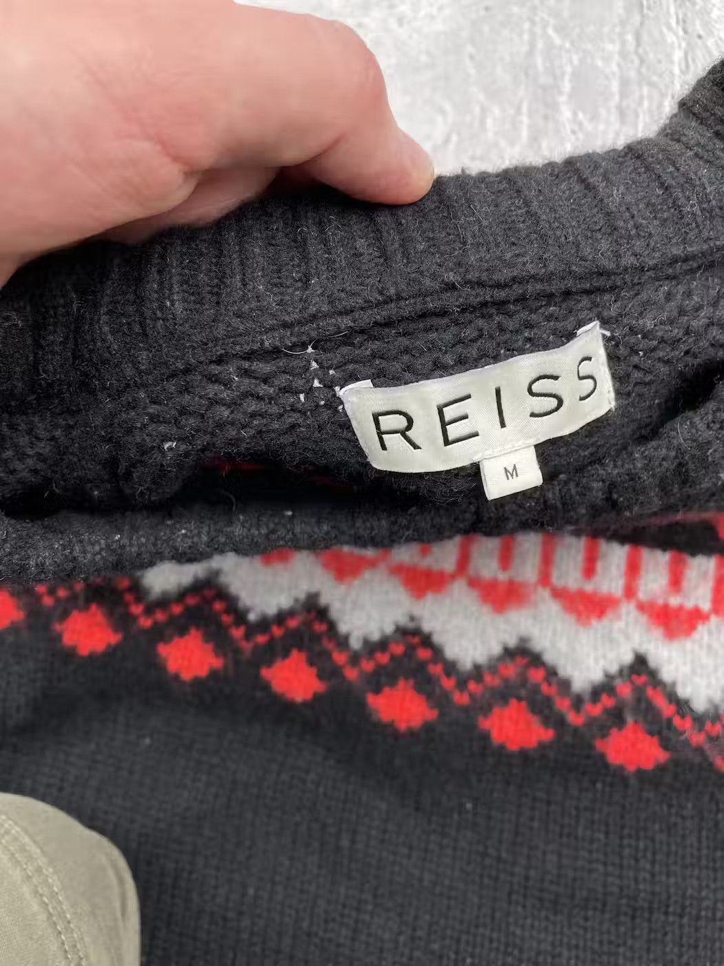 Reiss × Vintage Reiss Vintage Knitted Sweater Size US M / EU 48-50 / 2 - 6 Thumbnail