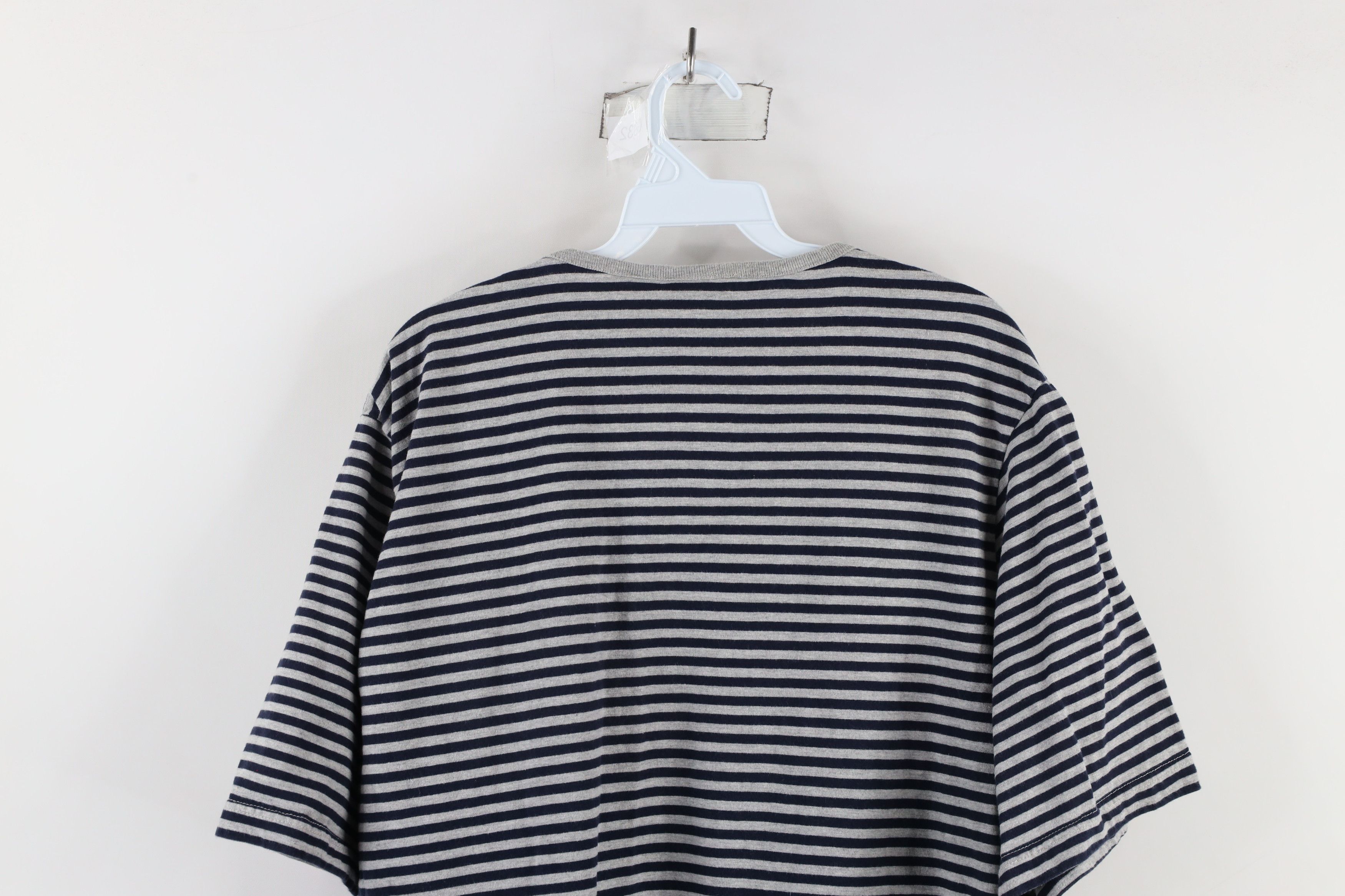 Vintage Vintage 90s Looney Tunes Striped Tweety Bird Henley T-Shirt Size 4XL / US 24-26 - 10 Thumbnail