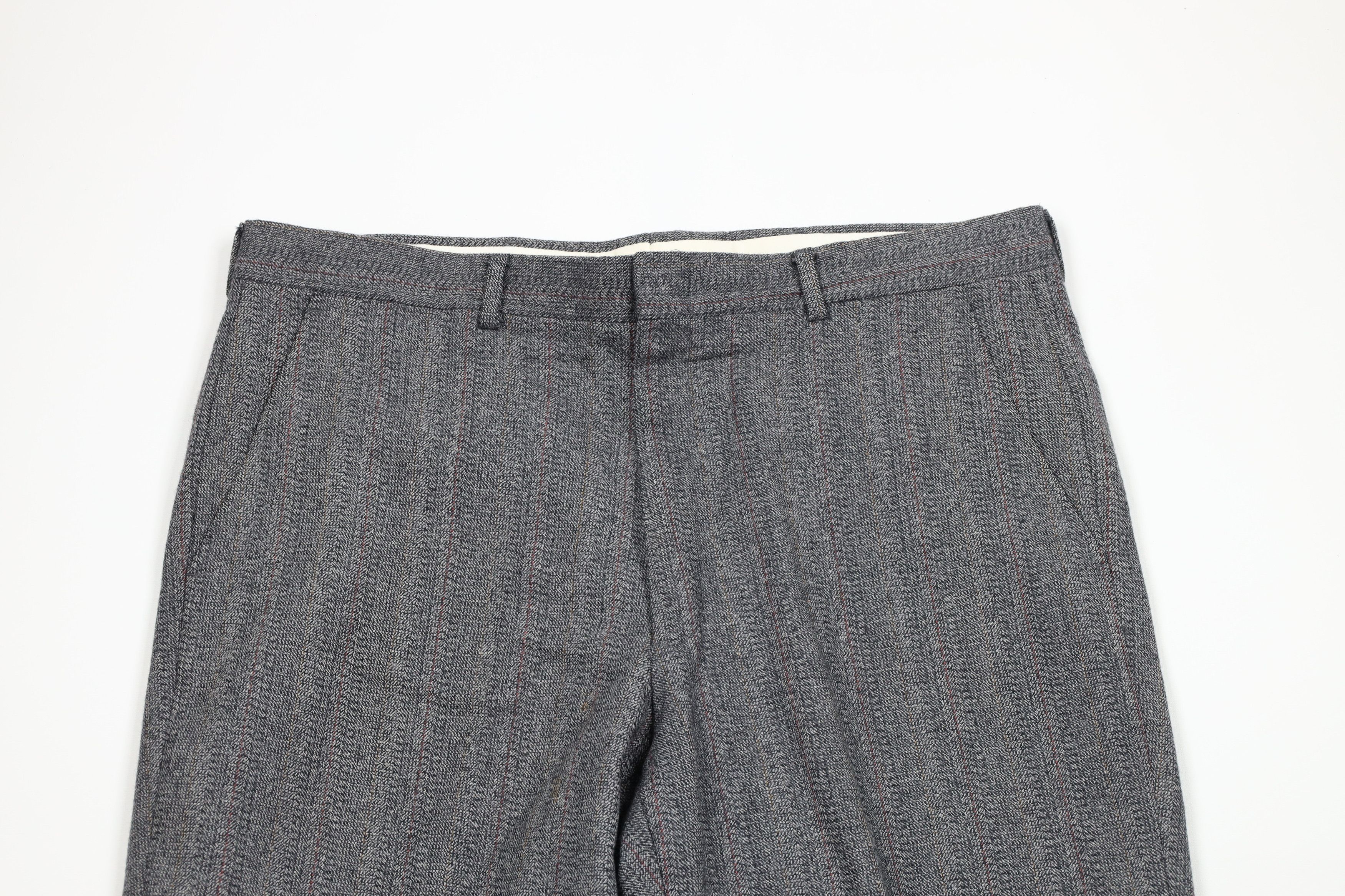 Vintage Vintage 70s Streetwear Tweed Wide Leg Bell Bottoms Pants USA Size US 36 / EU 52 - 2 Thumbnail
